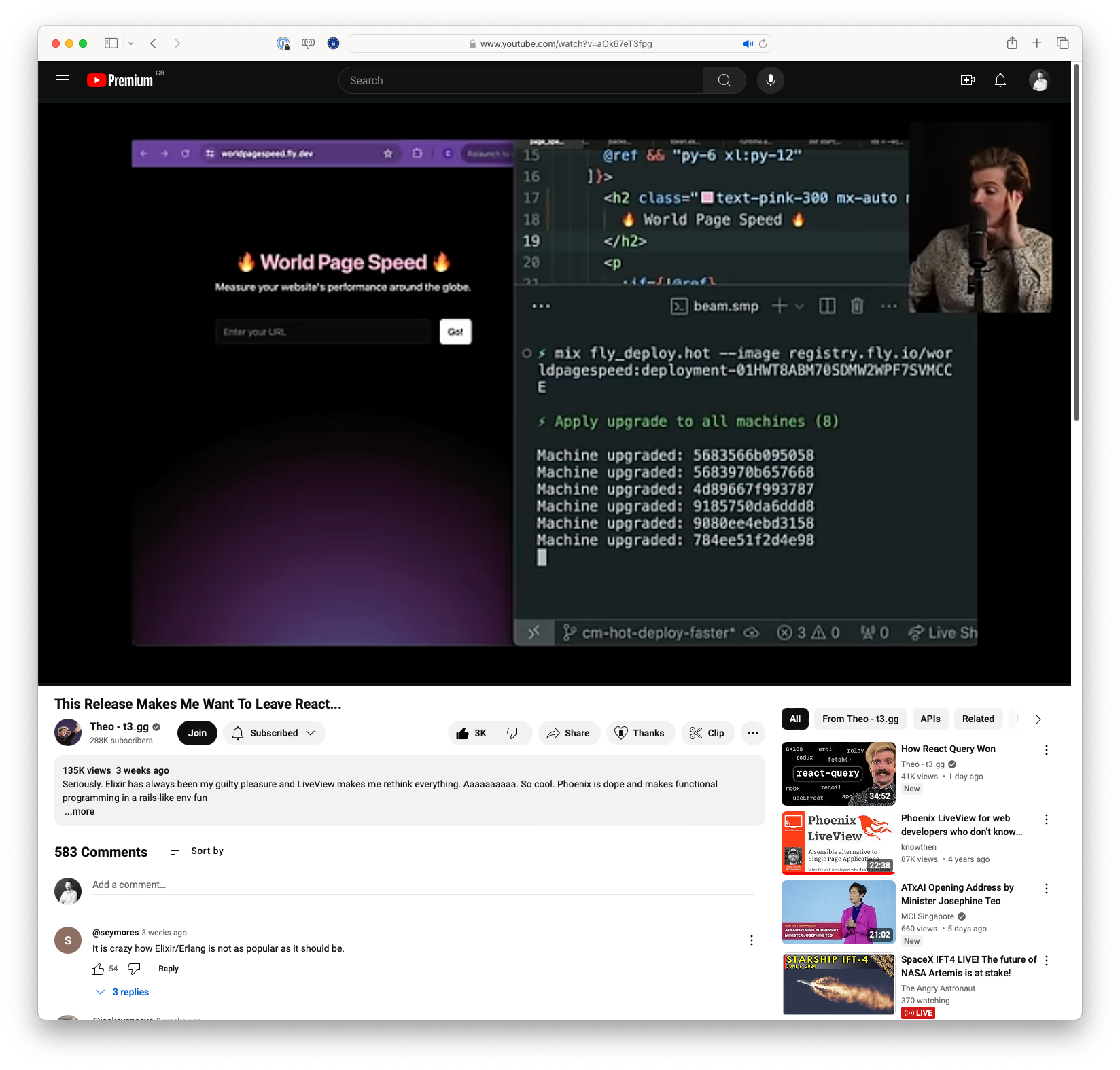This Release Makes Me Want To Leave React (youtube.com)