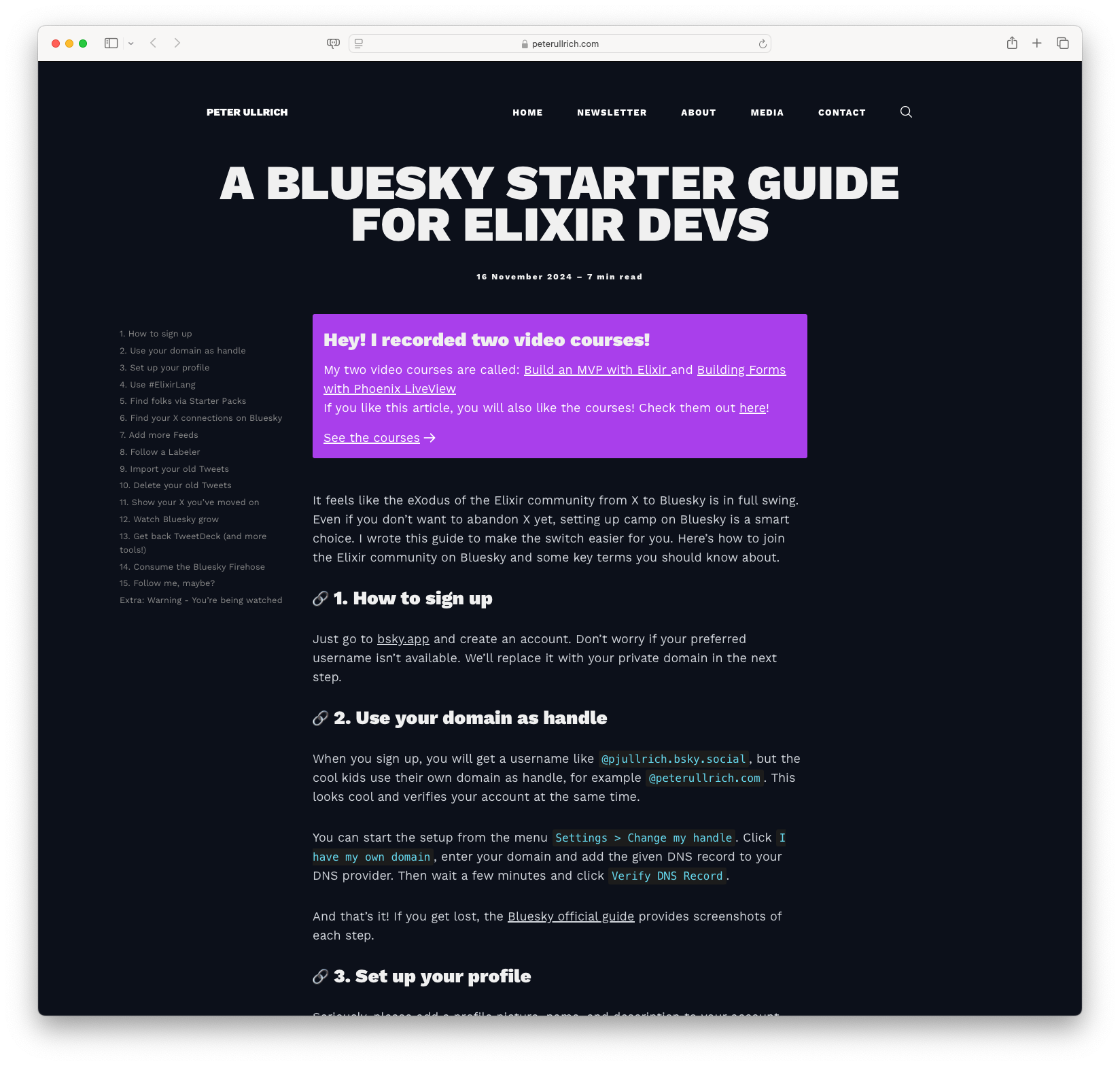 A Bluesky starter guide for Elixir devs