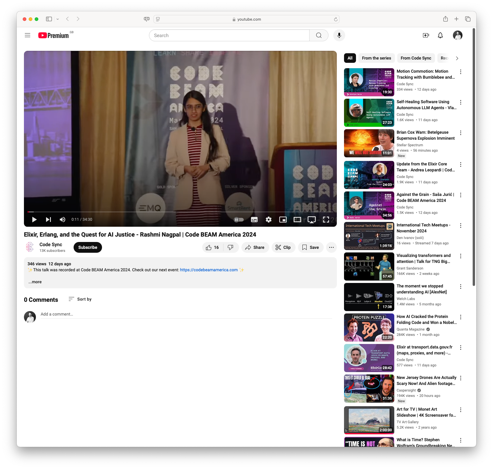 Elixir, Erlang, and the Quest for AI Justice - Rashmi Nagpal | Code BEAM America 2024