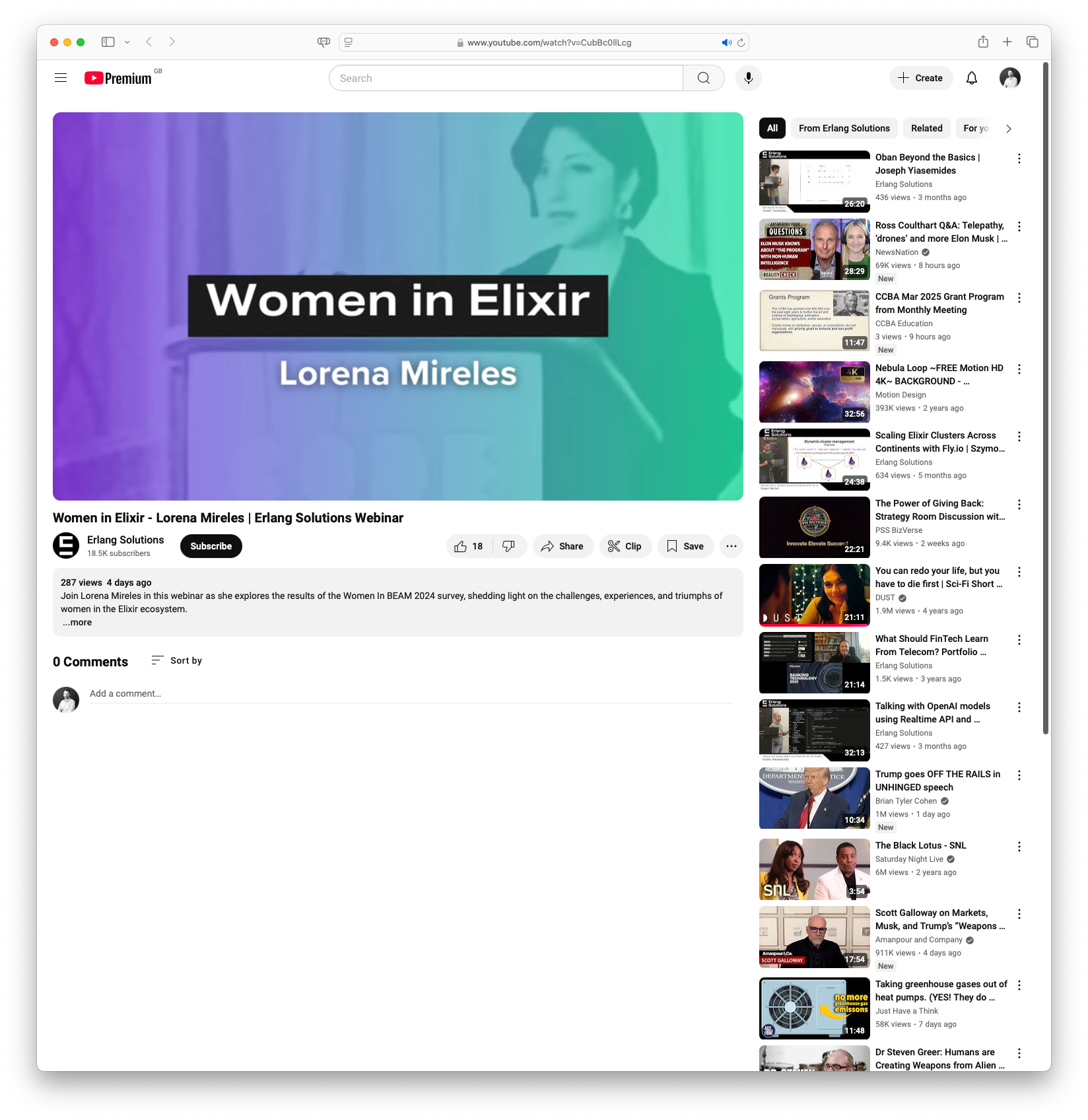 Women in Elixir - Lorena Mireles | Erlang Solutions Webinar