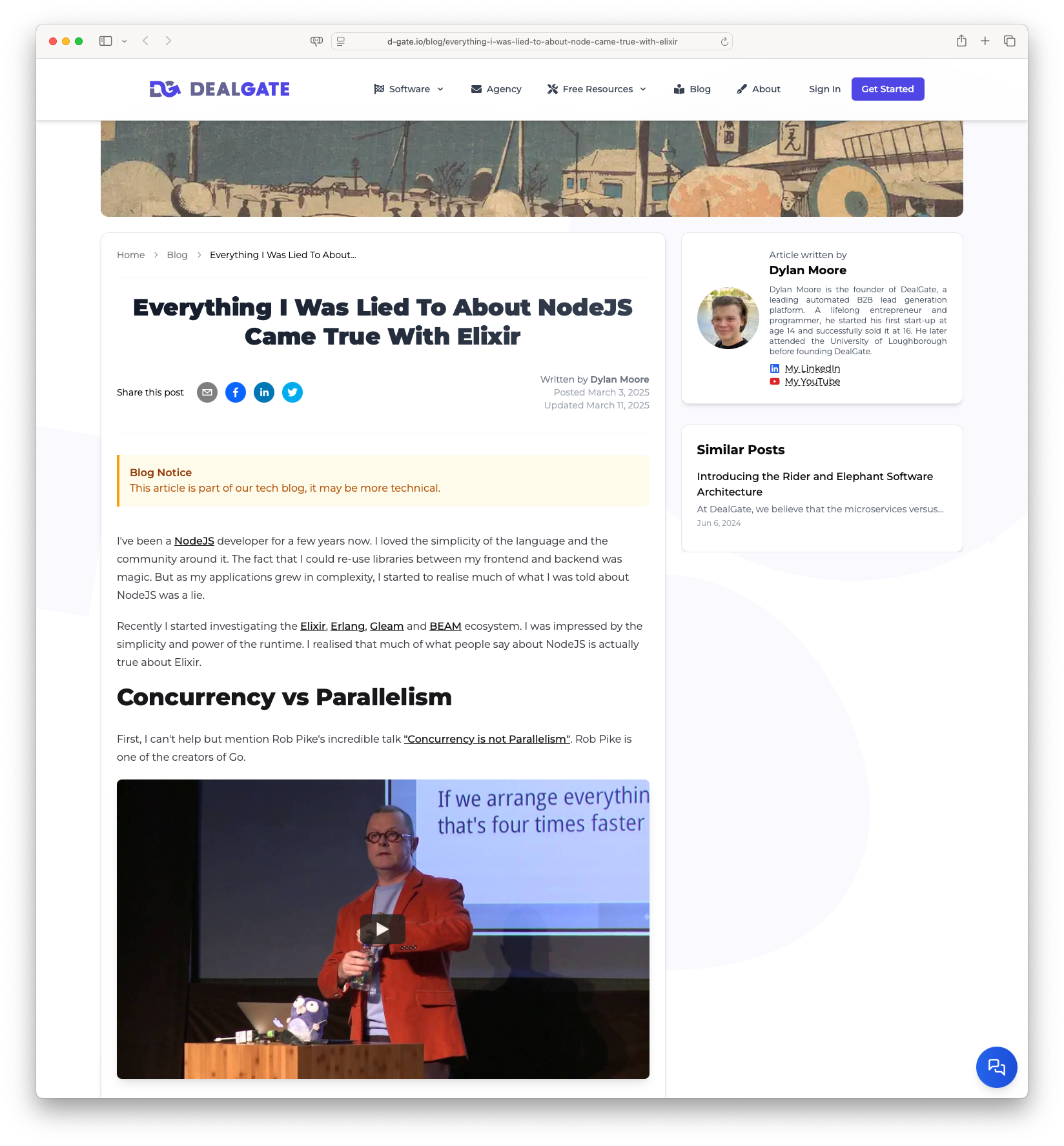 Exploring NodeJS vs Elixir: An In-Depth Technical Dive