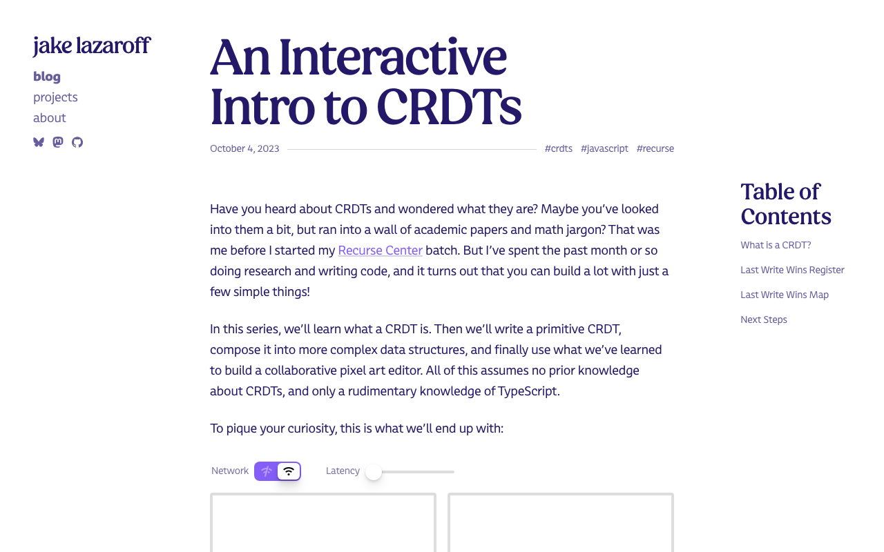 An Interactive Intro to CRDTs