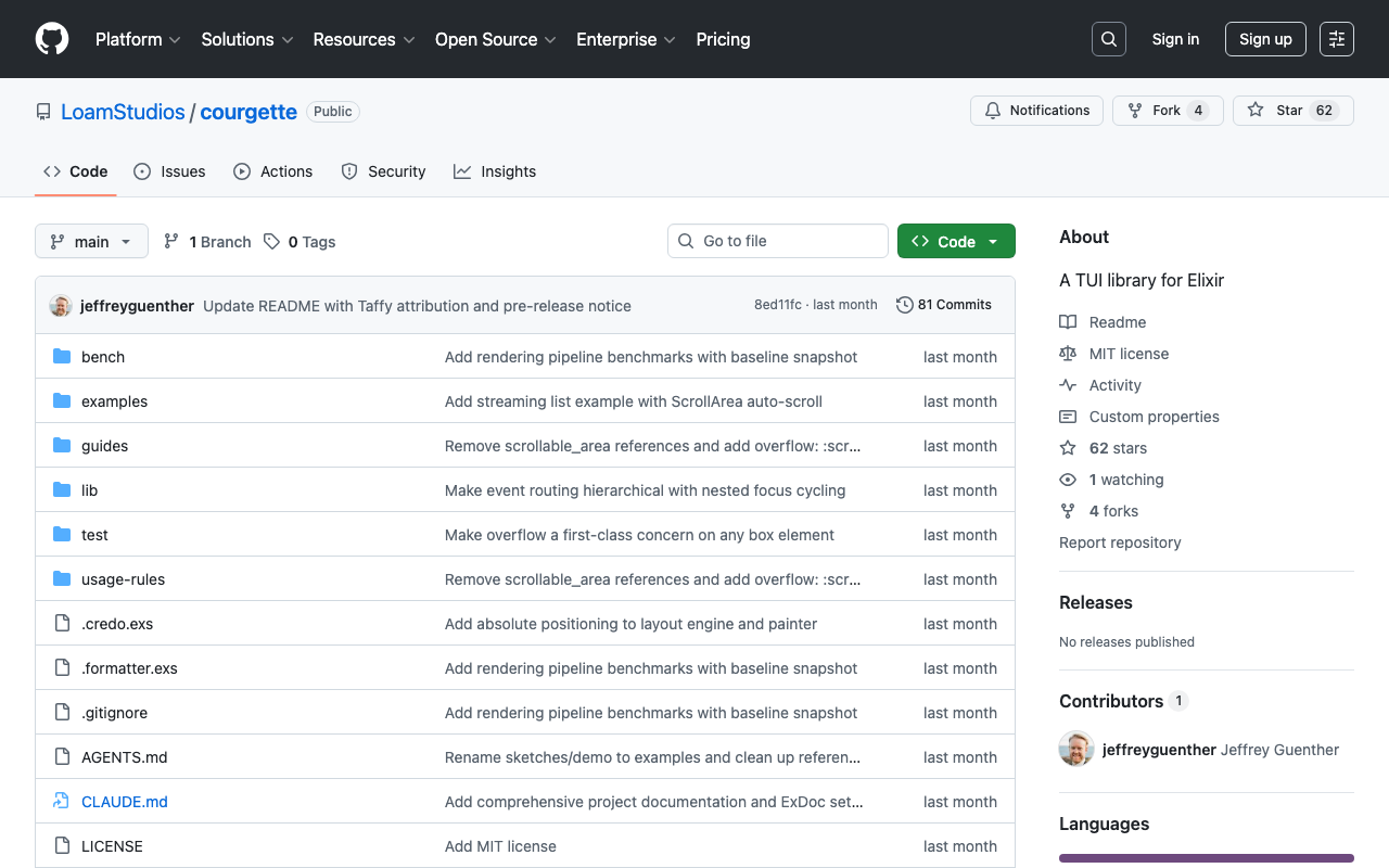 LoamStudios/courgette: Elixir testing framework