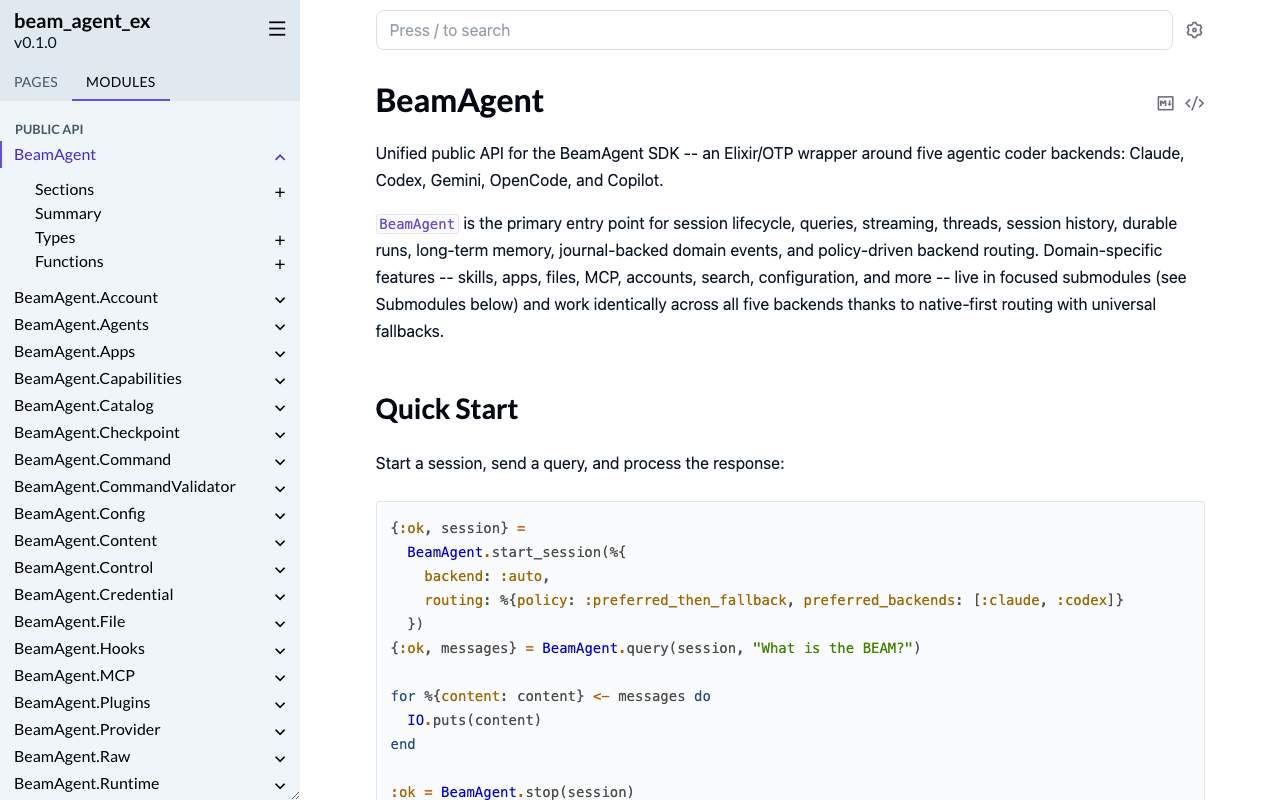BeamAgent and MonkeyClaw: coding agents, native to the BEAM