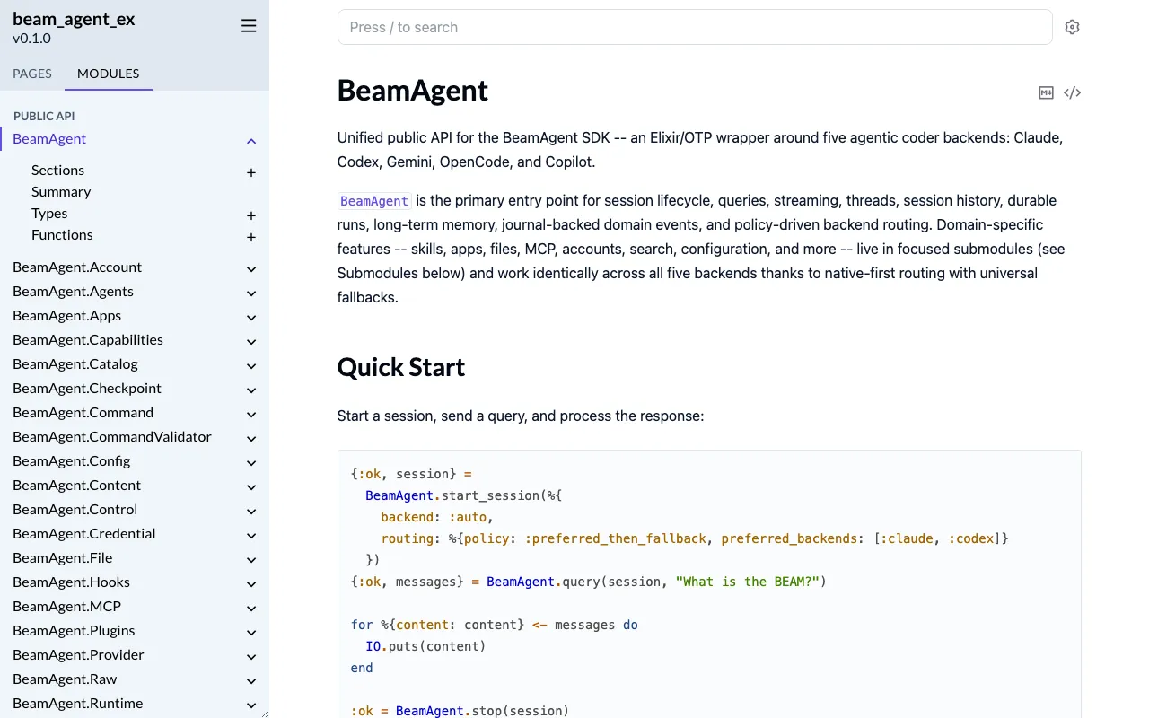 BeamAgent and MonkeyClaw: coding agents, native to the BEAM