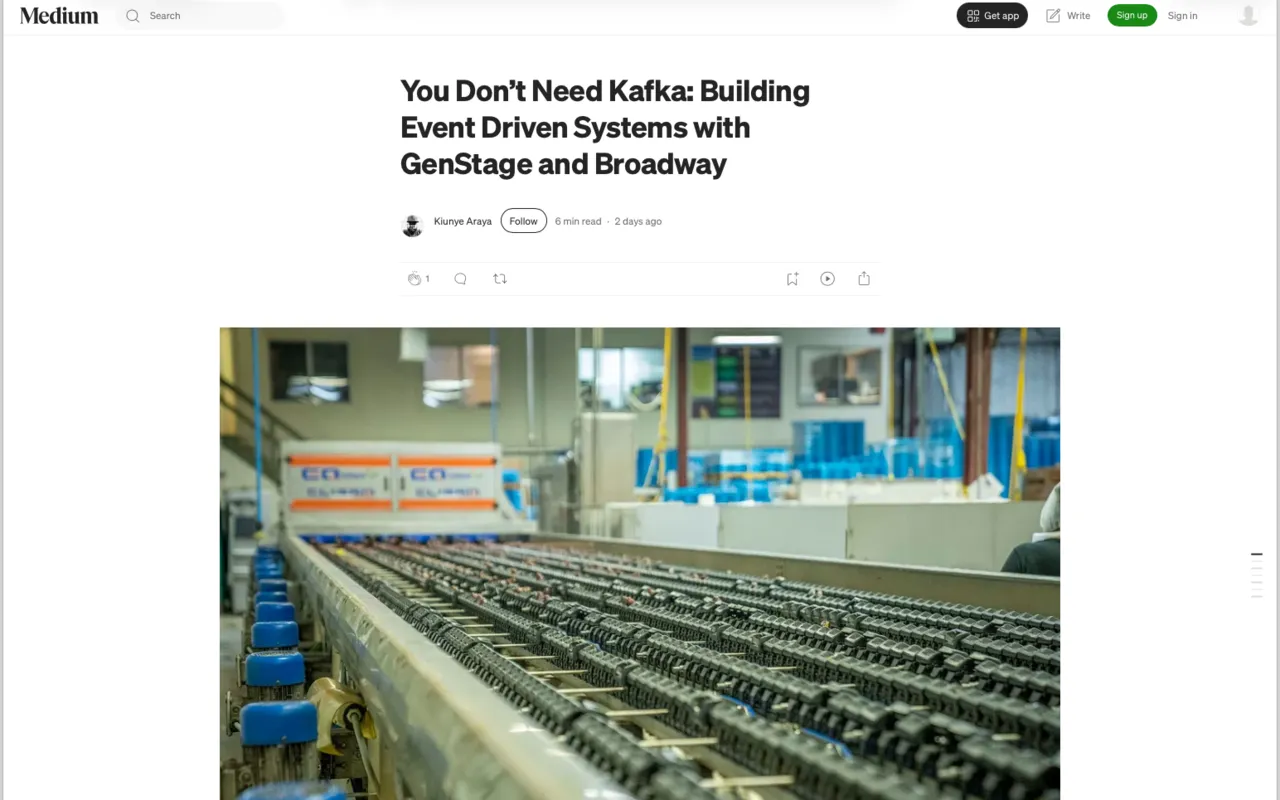 You Don’t Need Kafka: Building Event Driven Systems with GenStage and Broadway