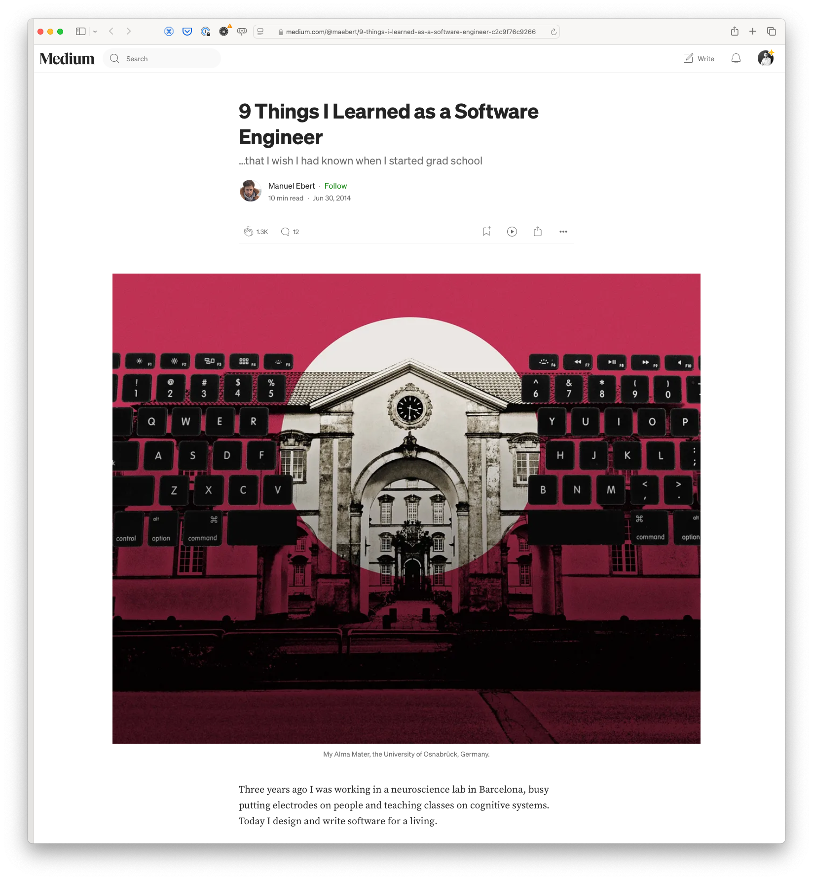 9 Things I Learned as a Software Engineer