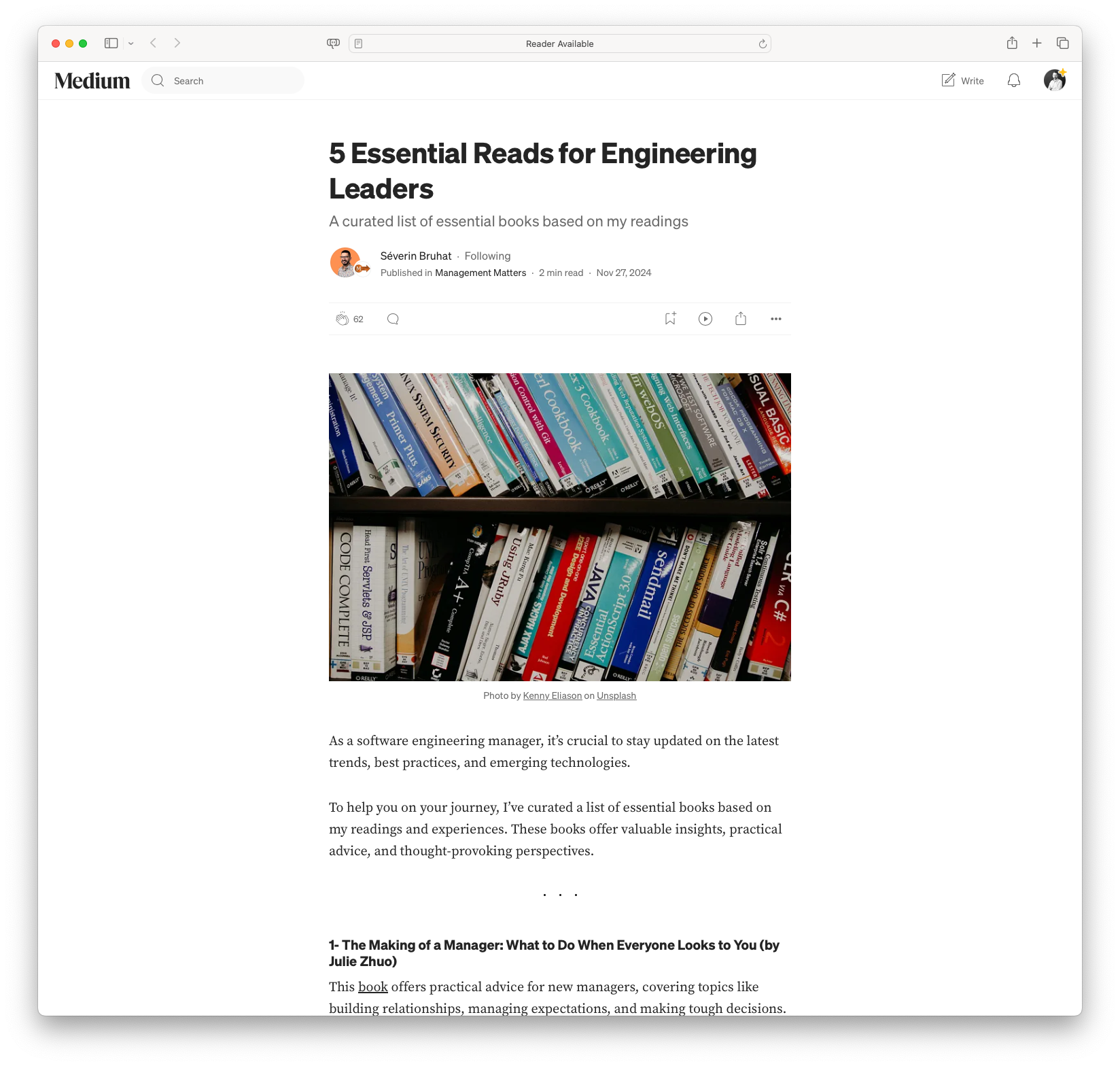 5 Essential Reads for Engineering Leaders