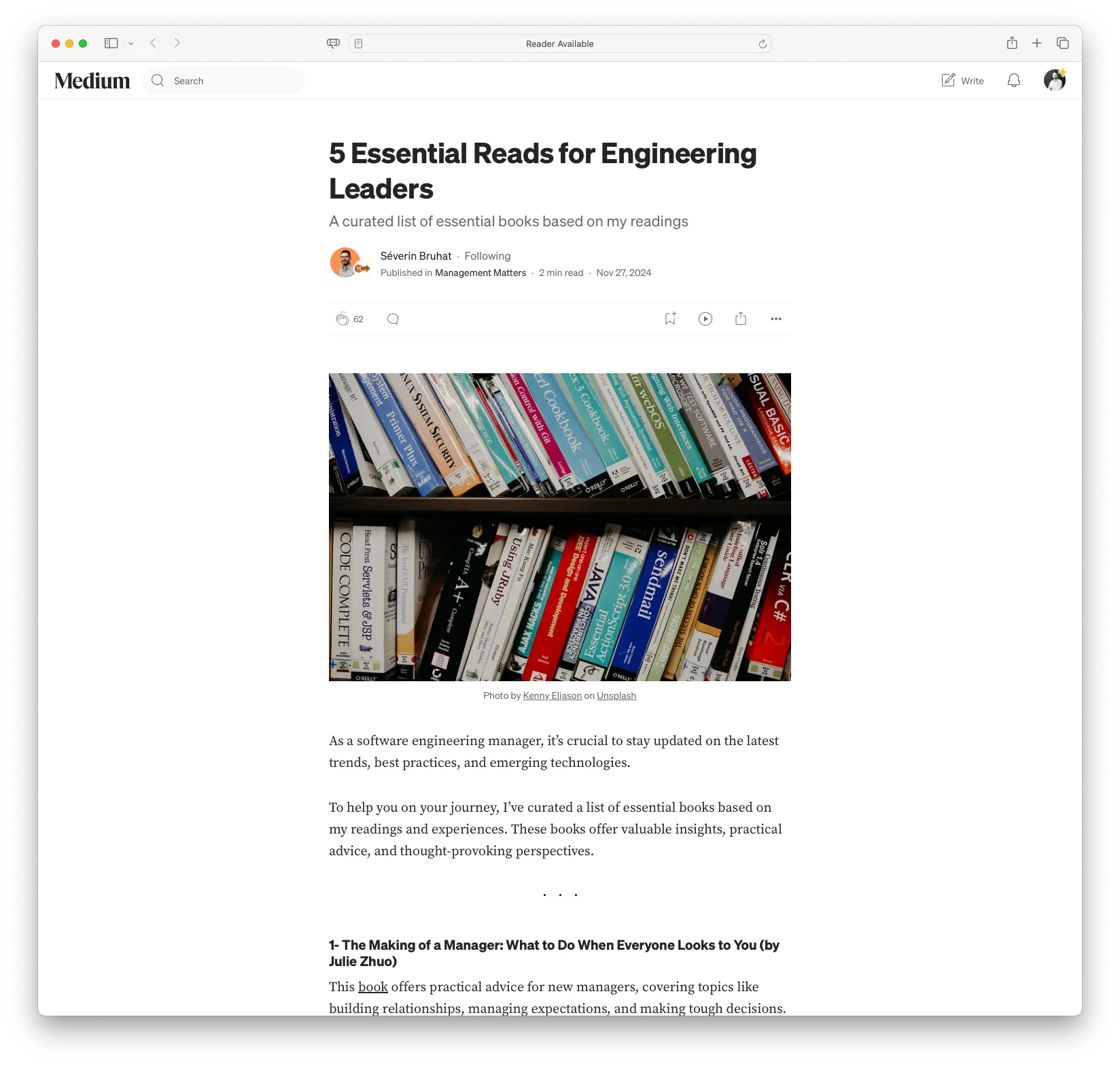 5 Essential Reads for Engineering Leaders