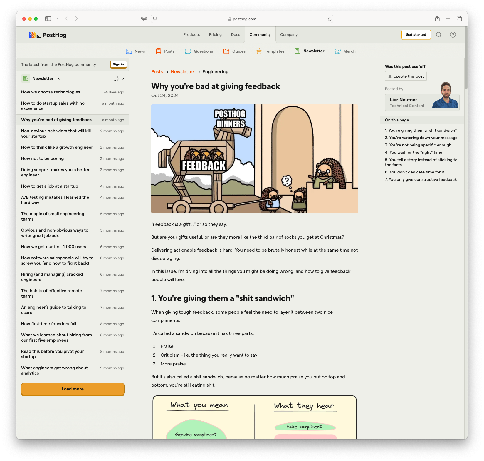 Why You're Bad at Giving Feedback
