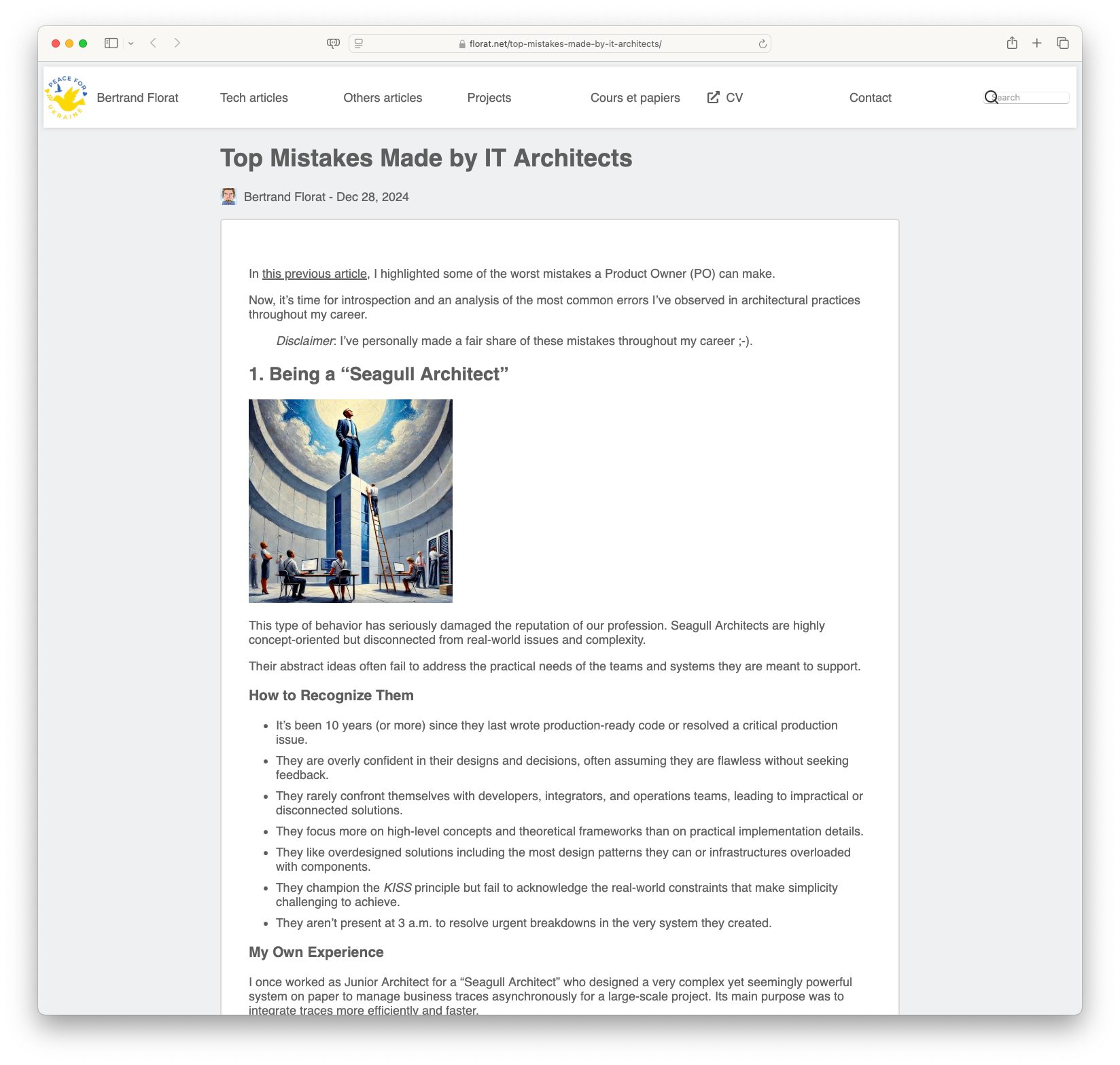 Top Mistakes Made by IT Architects