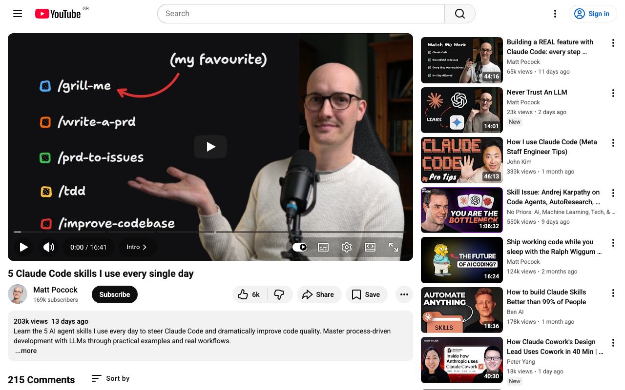 5 Claude Code skills I use every single day