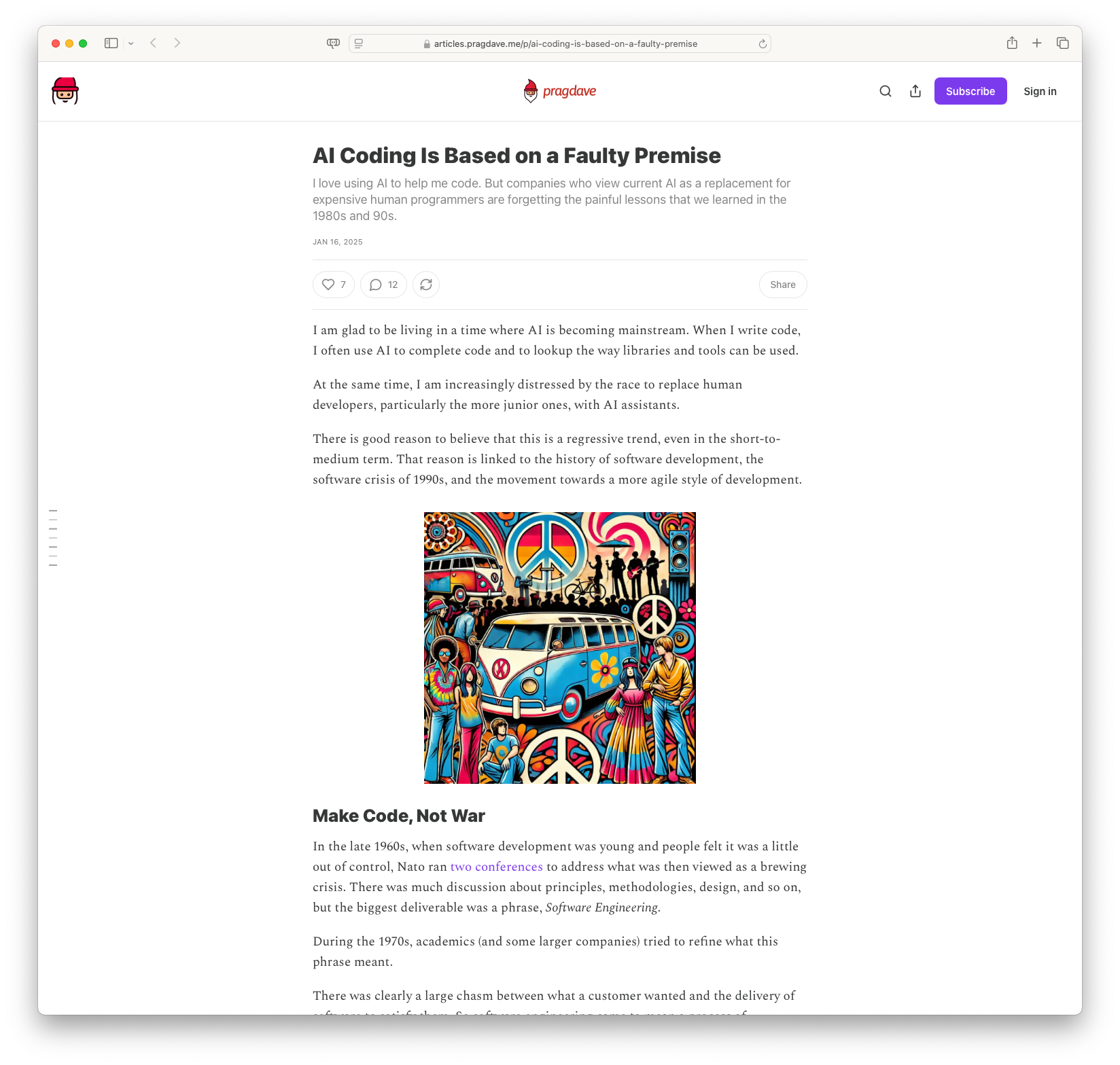 AI Coding Is Based on a Faulty Premise