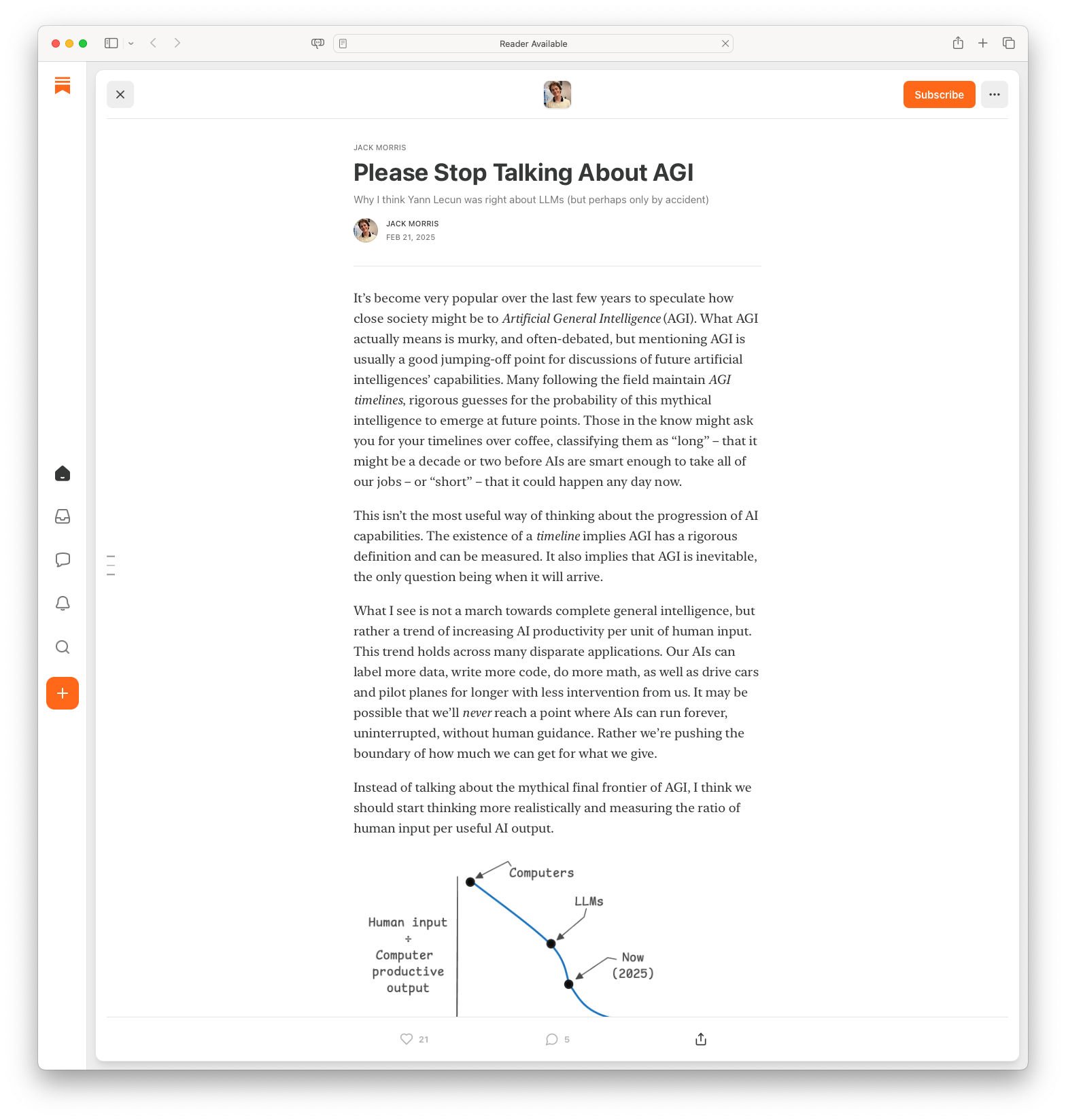 Please Stop Talking About AGI