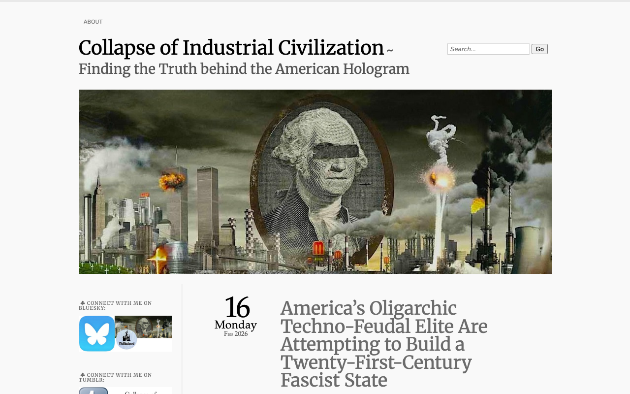 America’s Oligarchic Techno‑Feudal Elite Are Attempting to Build a Twenty‑First‑Century Fascist State