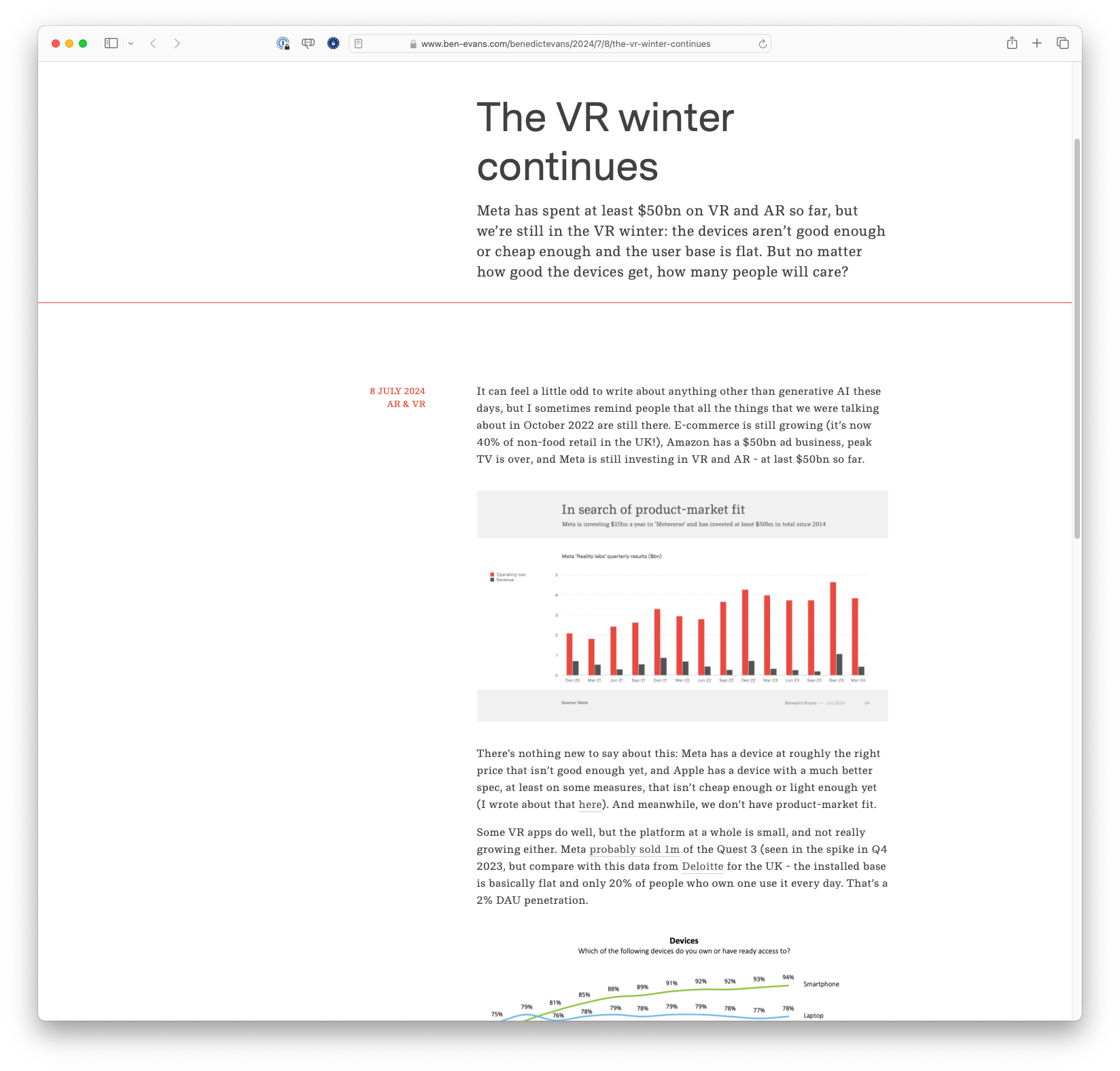 The VR winter continues