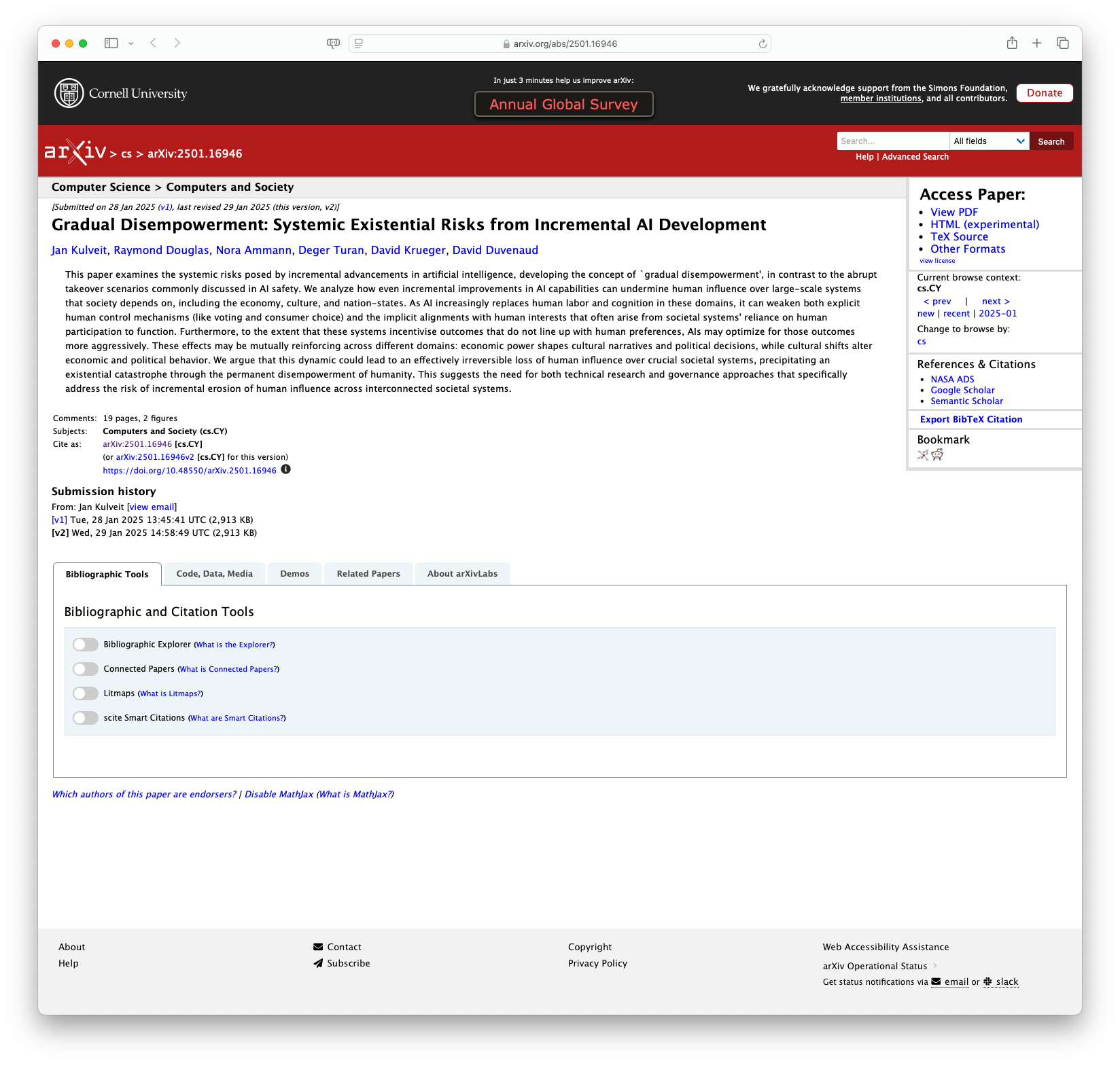 Gradual Disempowerment: Systemic Existential Risks from Incremental AI Development