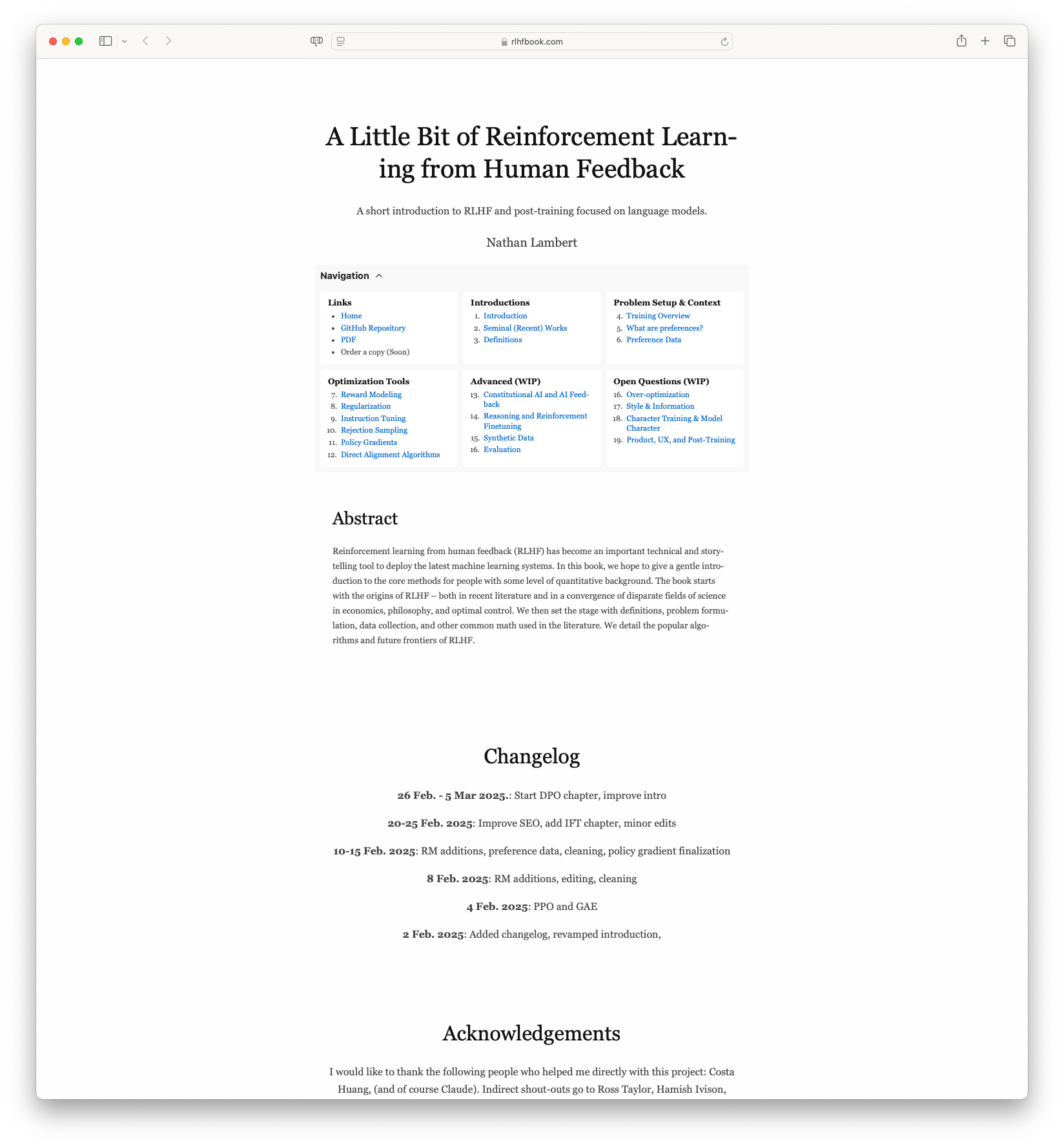 A Little Bit of Reinforcement Learning from Human Feedback