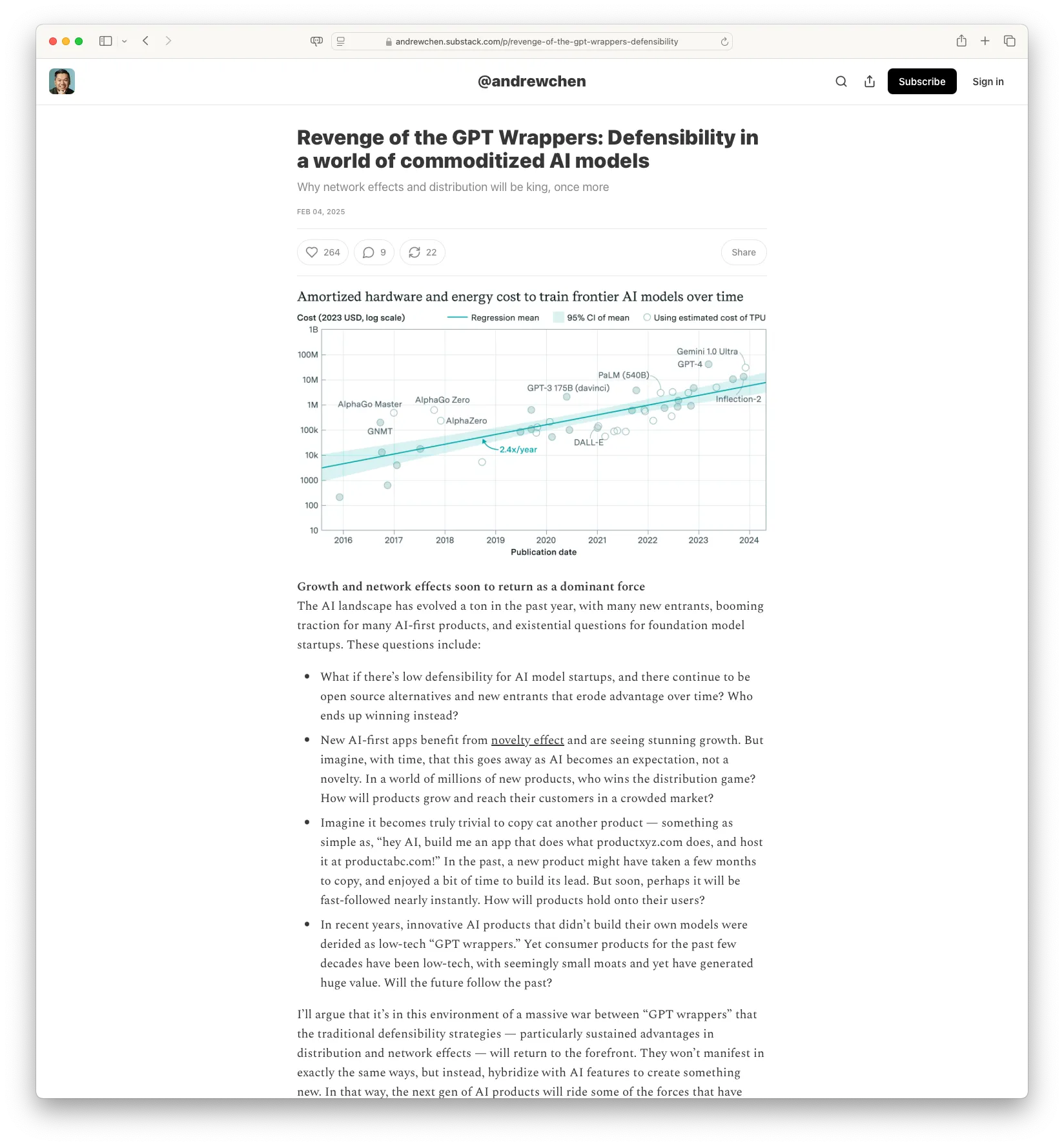 Revenge of the GPT Wrappers: Defensibility in a world of commoditized AI models