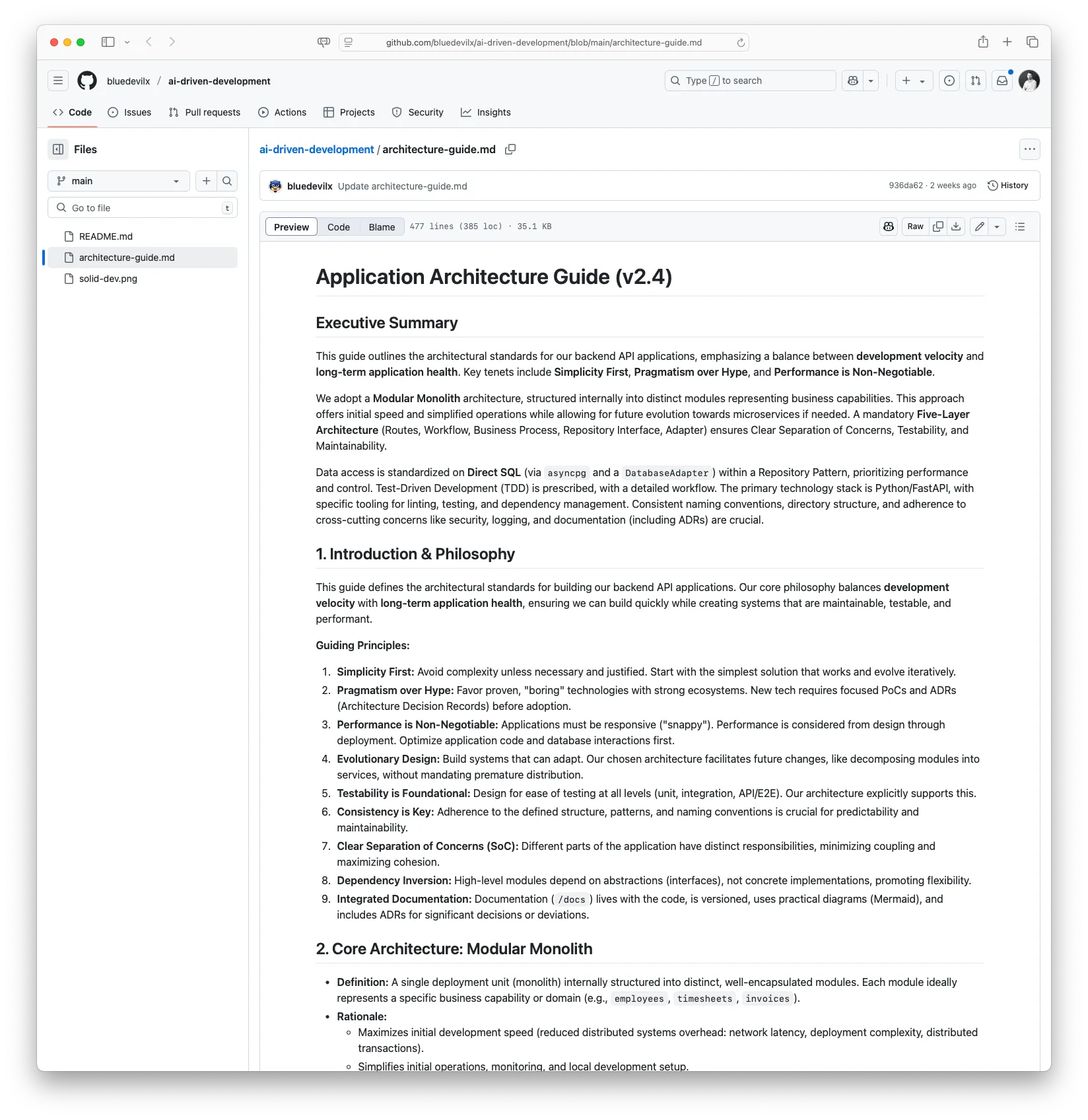 Application Architecture Guide (v2.4)