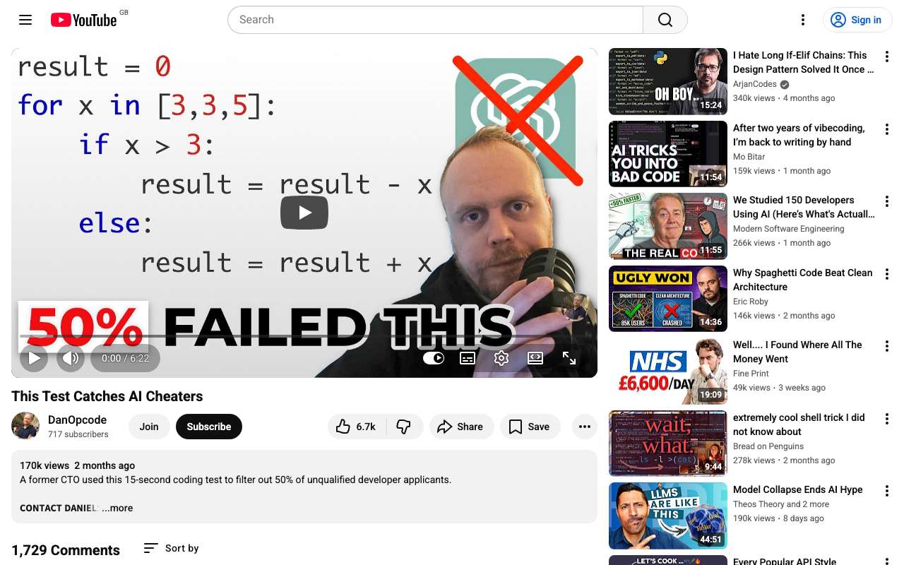 This Test Catches AI Cheaters