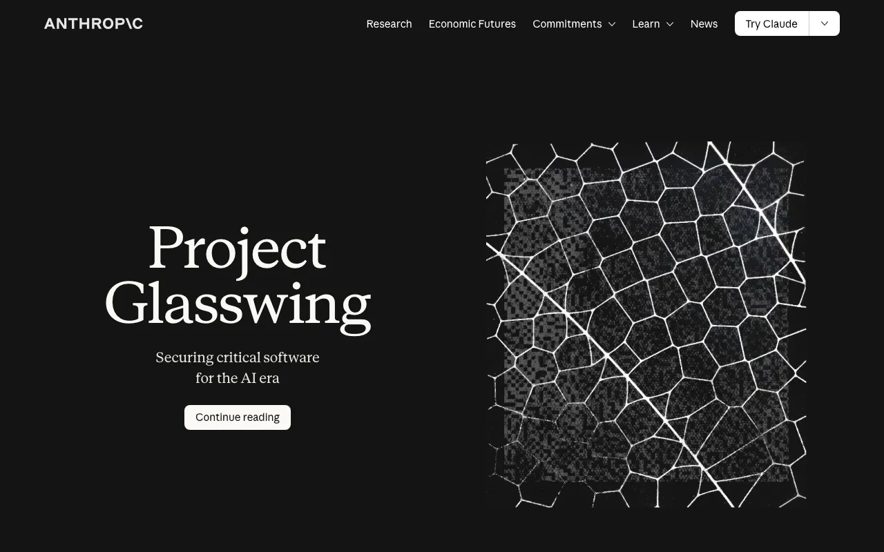 Project Glasswing: Securing critical software for the AI era  Anthropic