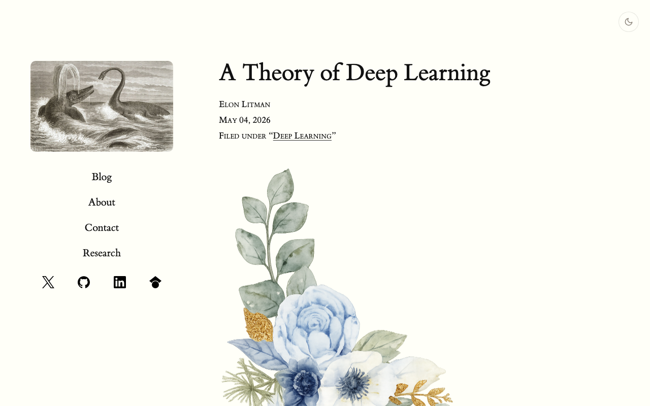 A Theory of Deep Learning