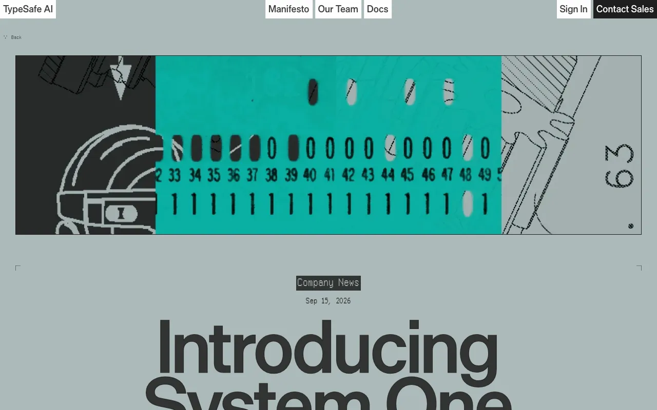 Introducing System One Models & Jev