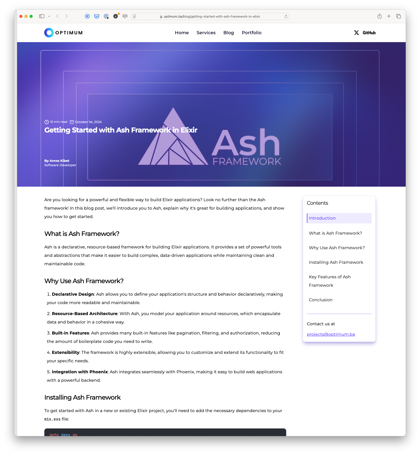 Getting Started with Ash Framework in Elixir