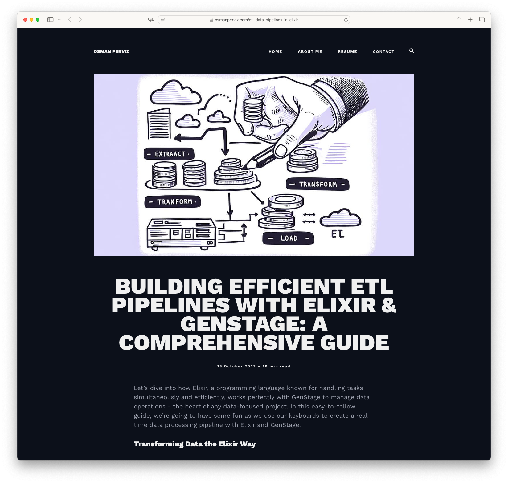 Building Efficient ETL Pipelines with Elixir & GenStage: A Comprehensive Guide