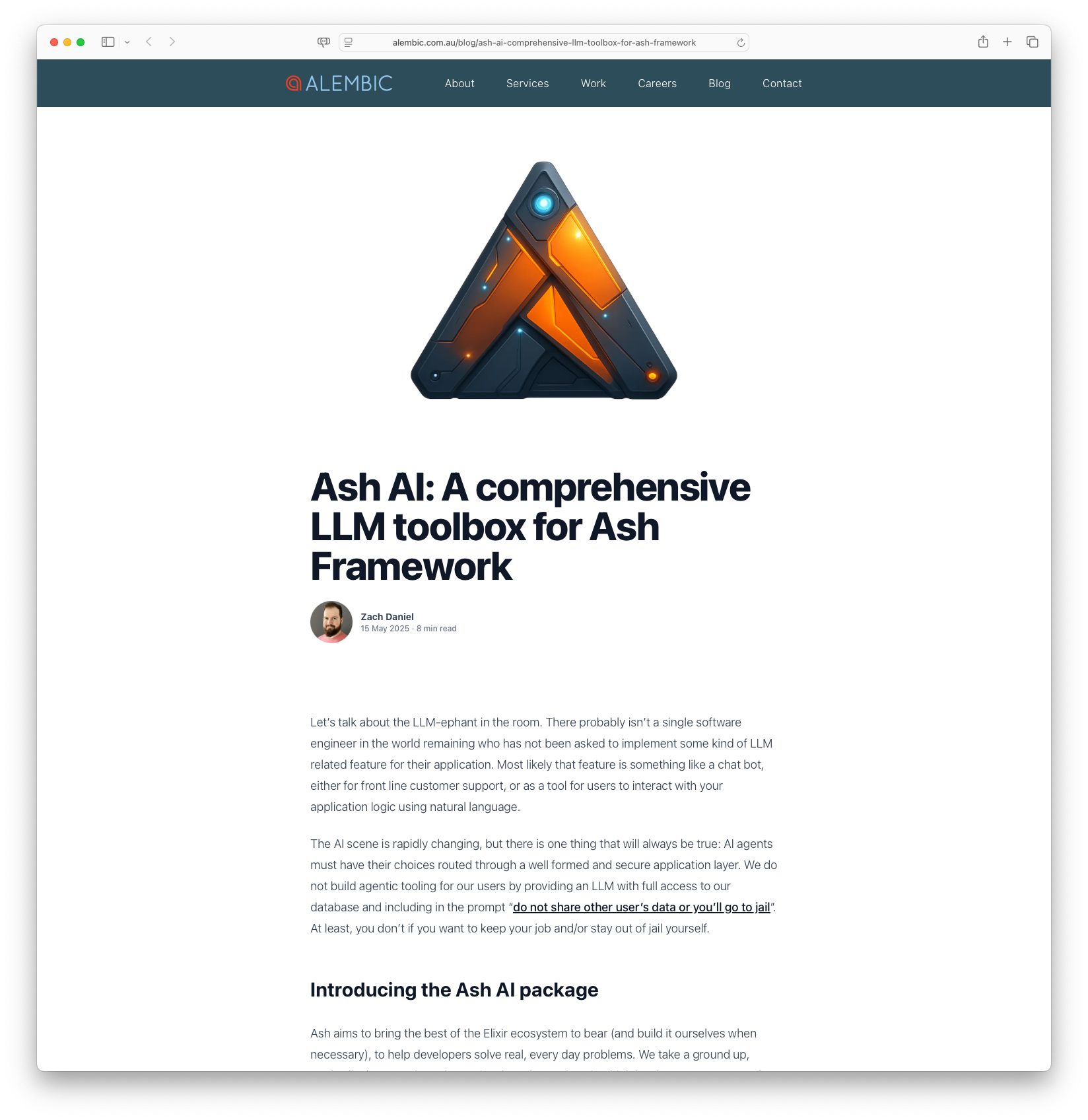 Ash AI: A comprehensive LLM toolbox for Ash Framework
