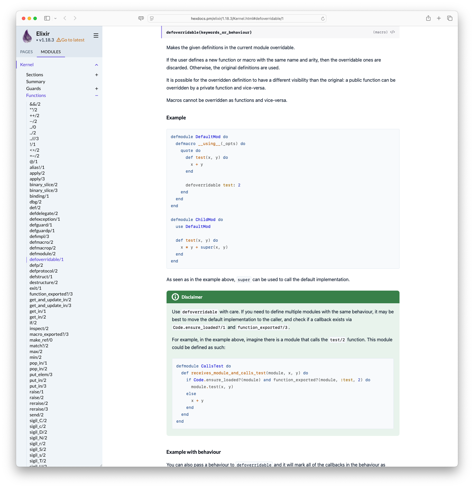 #til: Elixir has a super() function