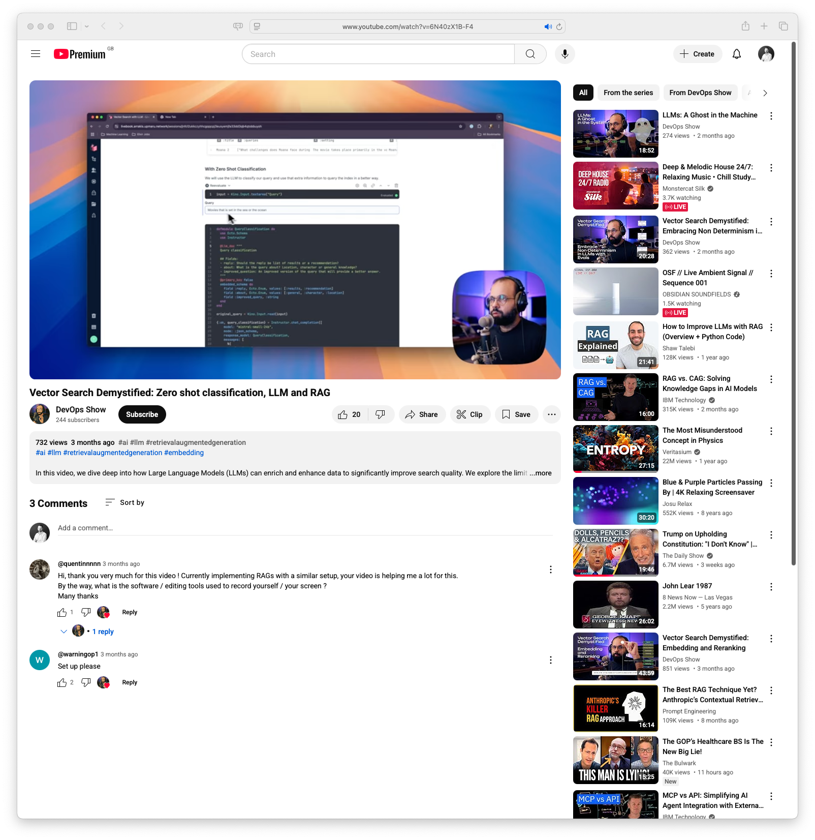 Vector Search Demystified: Zero shot classification, LLM and RAG
