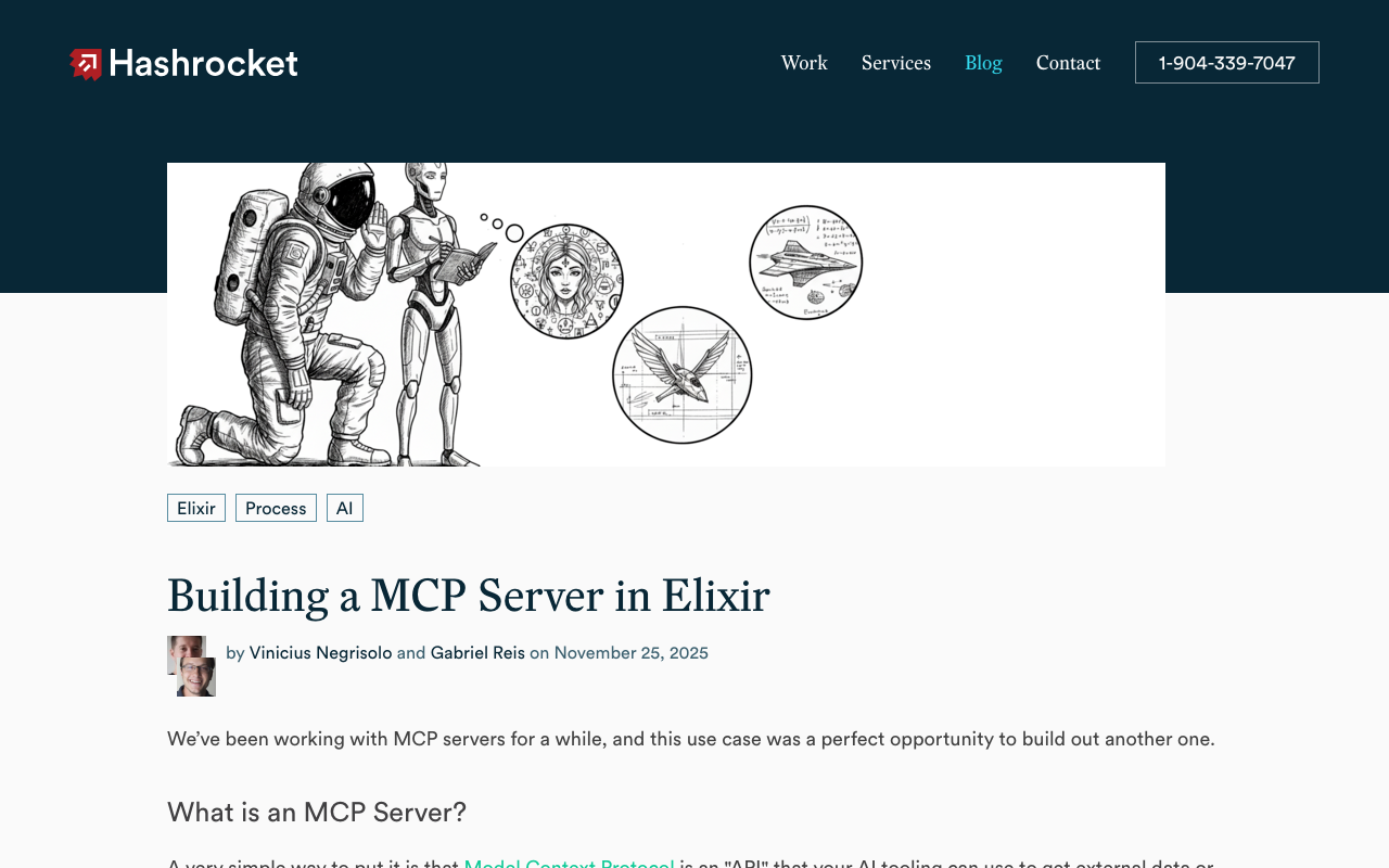 Building a MCP Server in Elixir
