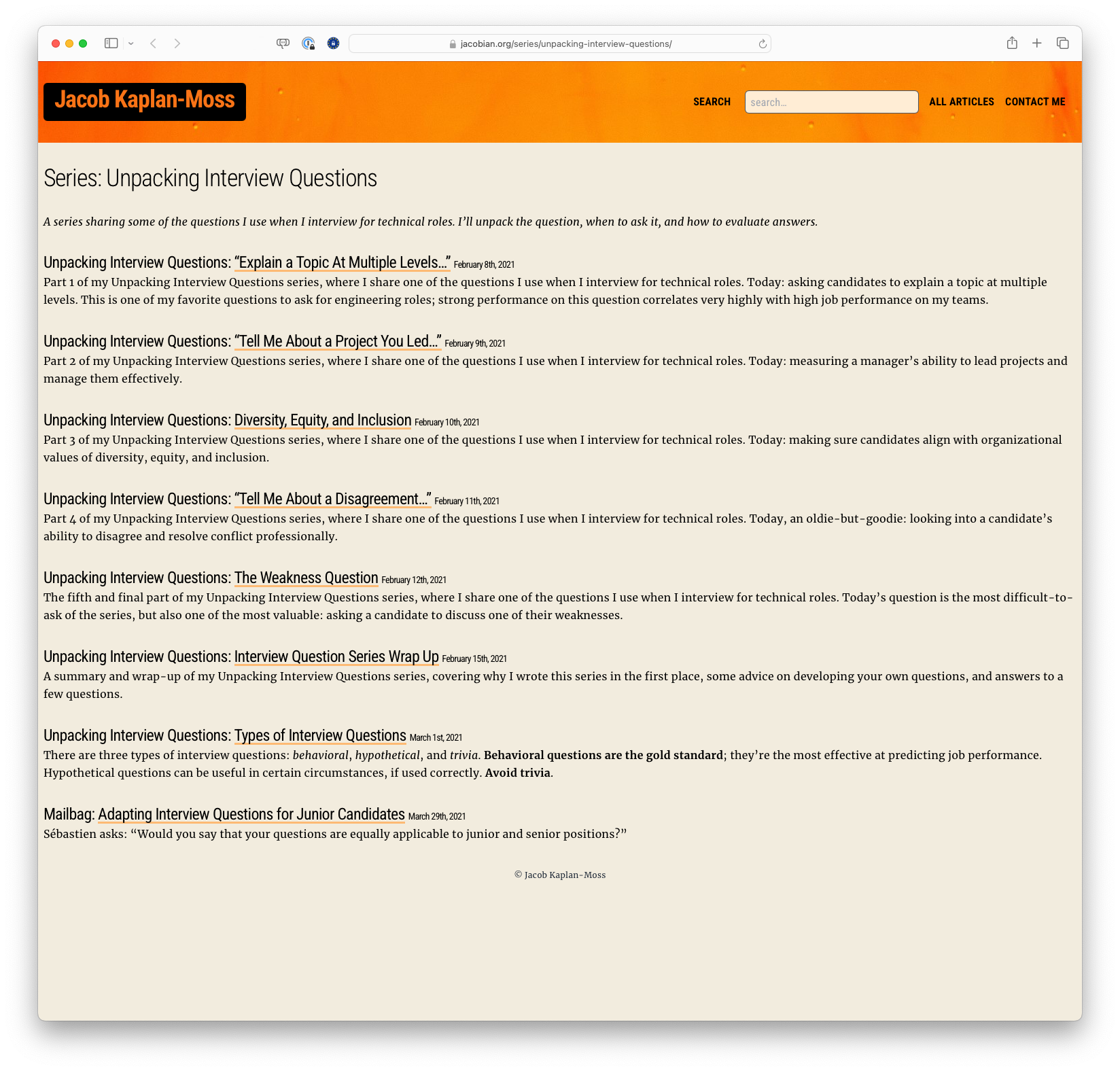 Management Tips and Lessons