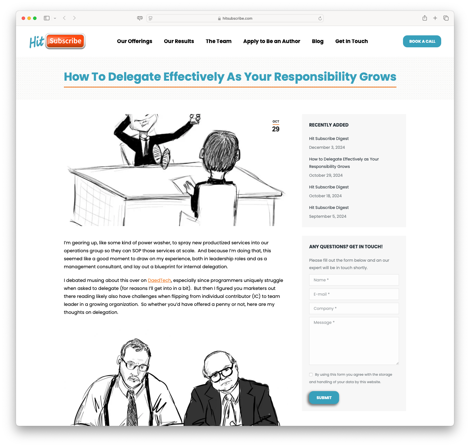 How to Delegate Effectively as Your Responsibility Grows