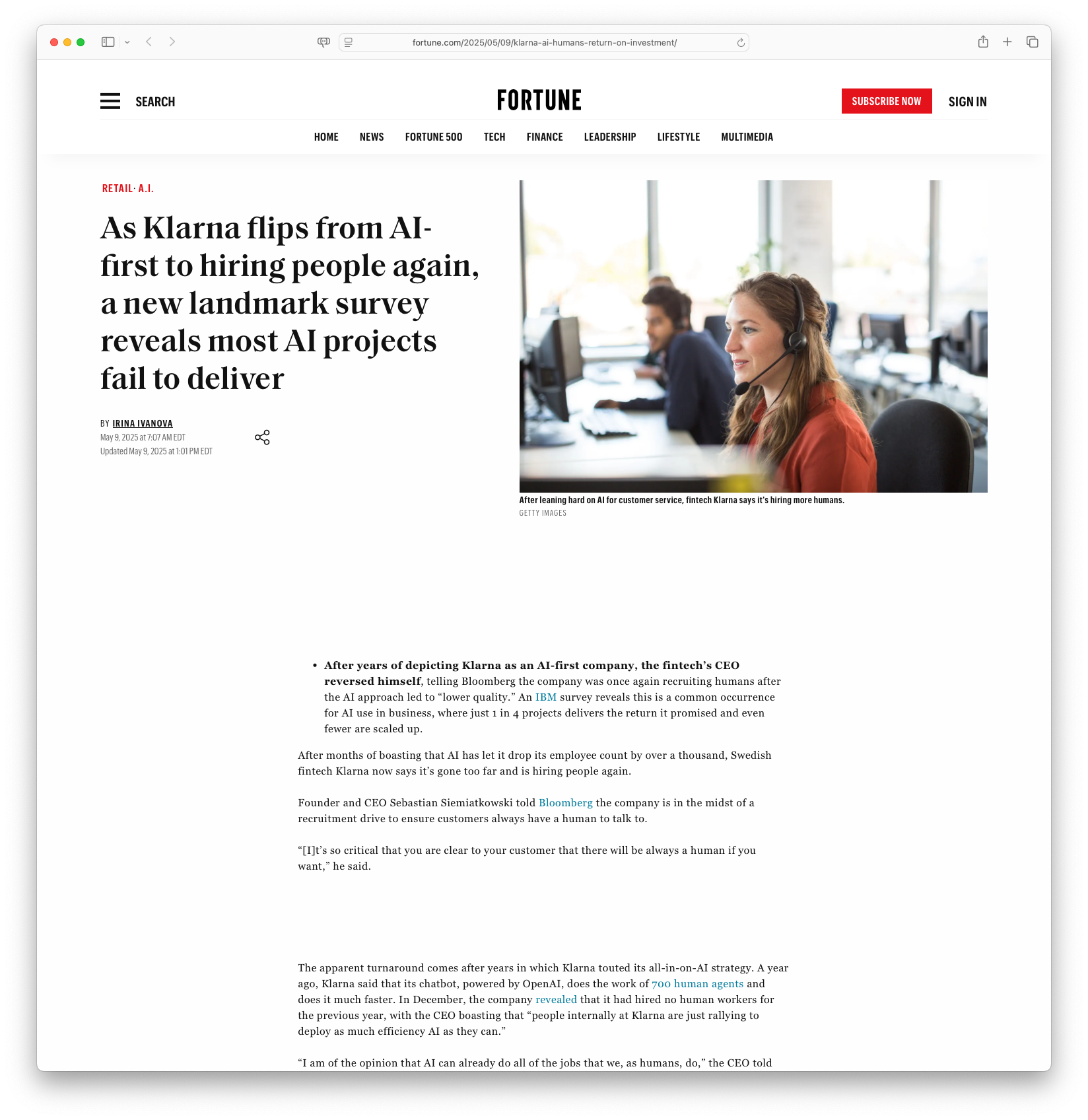 Brewhaha: Turns out machines can’t replace people, Starbucks finds