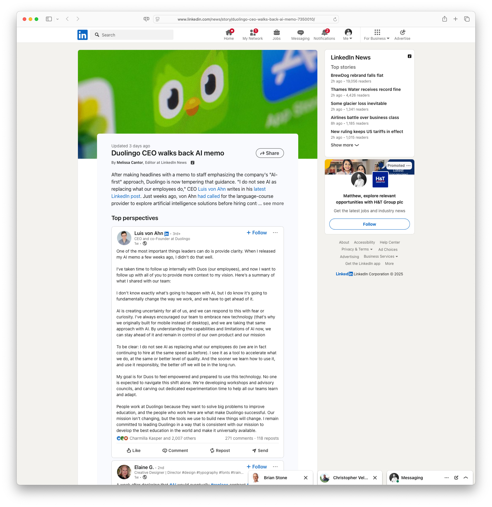 Direct from the ‘What Could Possibly Go Wrong’ Files: The Darwin Gödel Machine: AI that improves itself by rewriting its own code