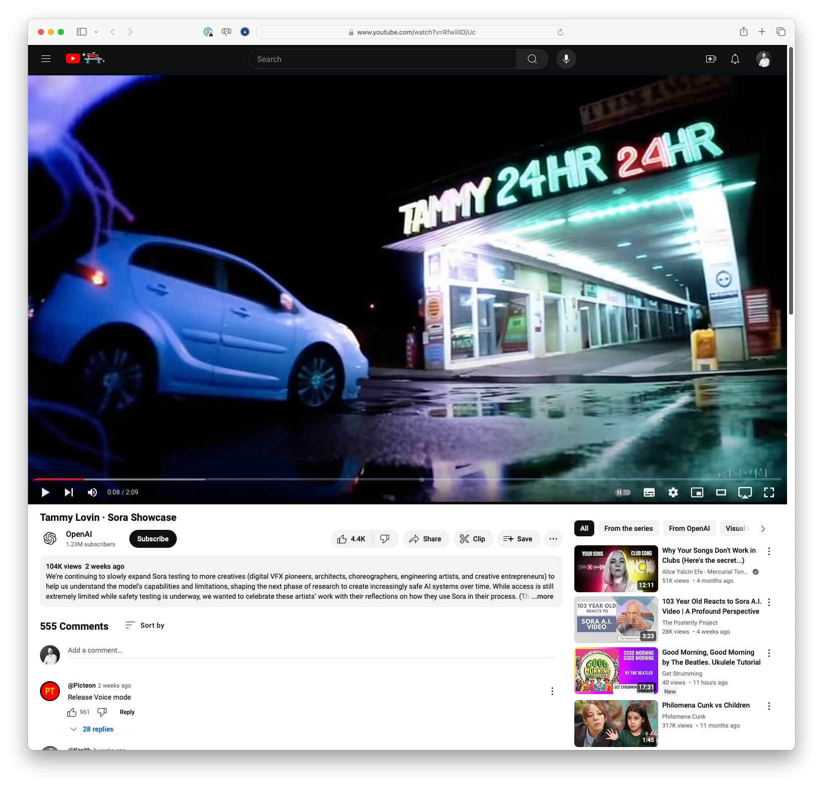 Tammy Lovin · Sora Showcase