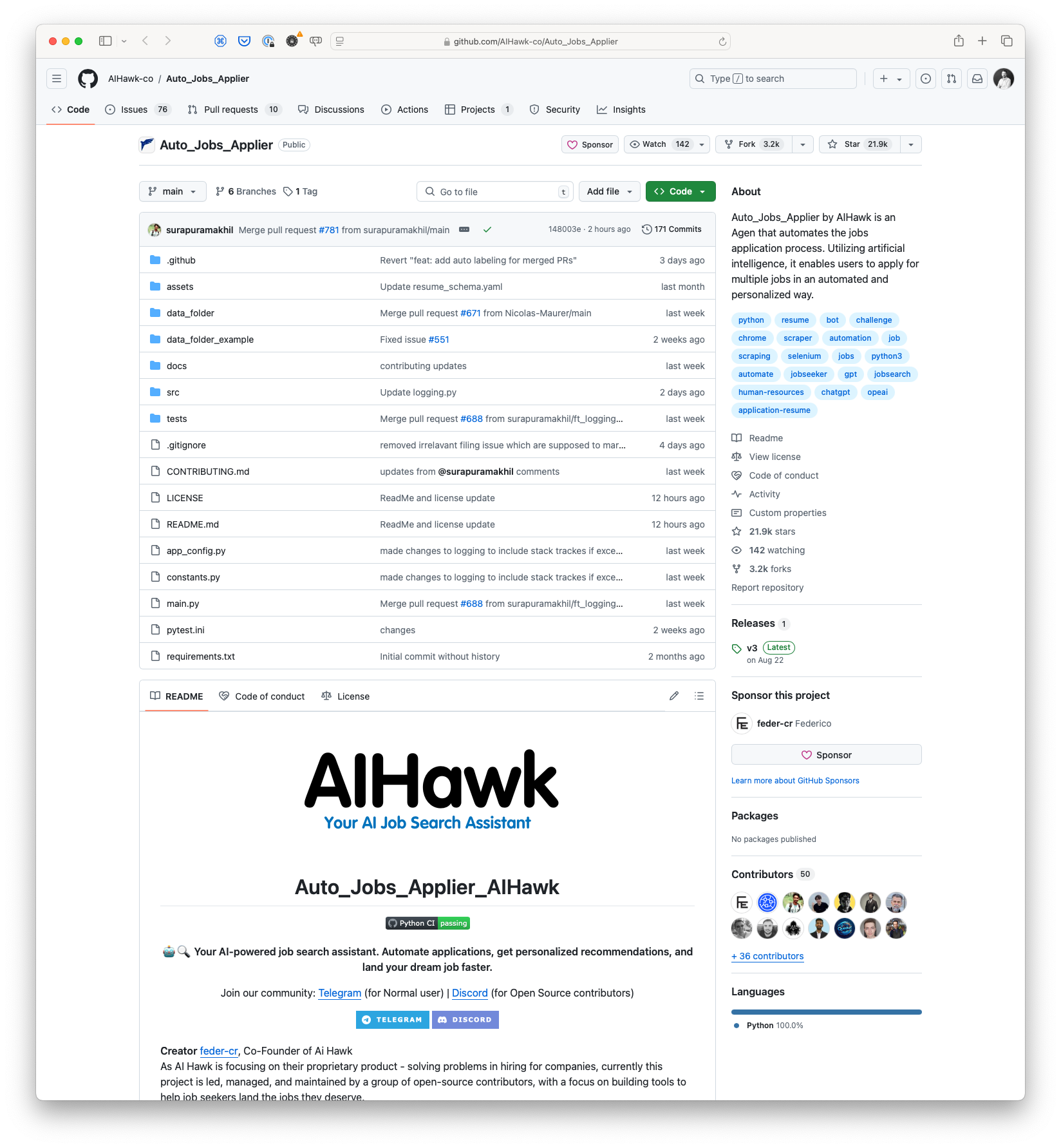 Automate Your Job Applications with AIHawk's Auto_Jobs_Applier