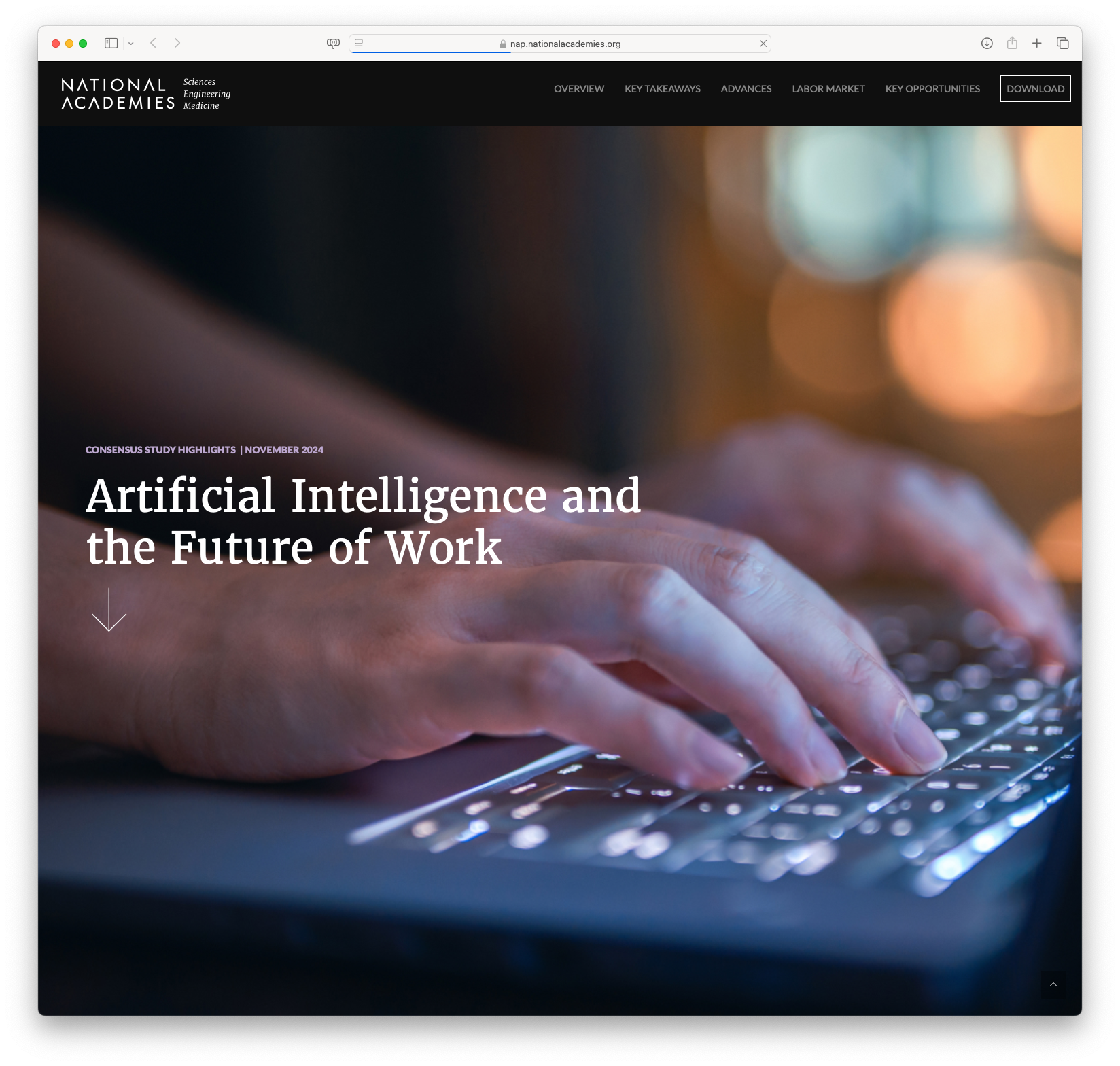 Artificial Intelligence and the Future of Work