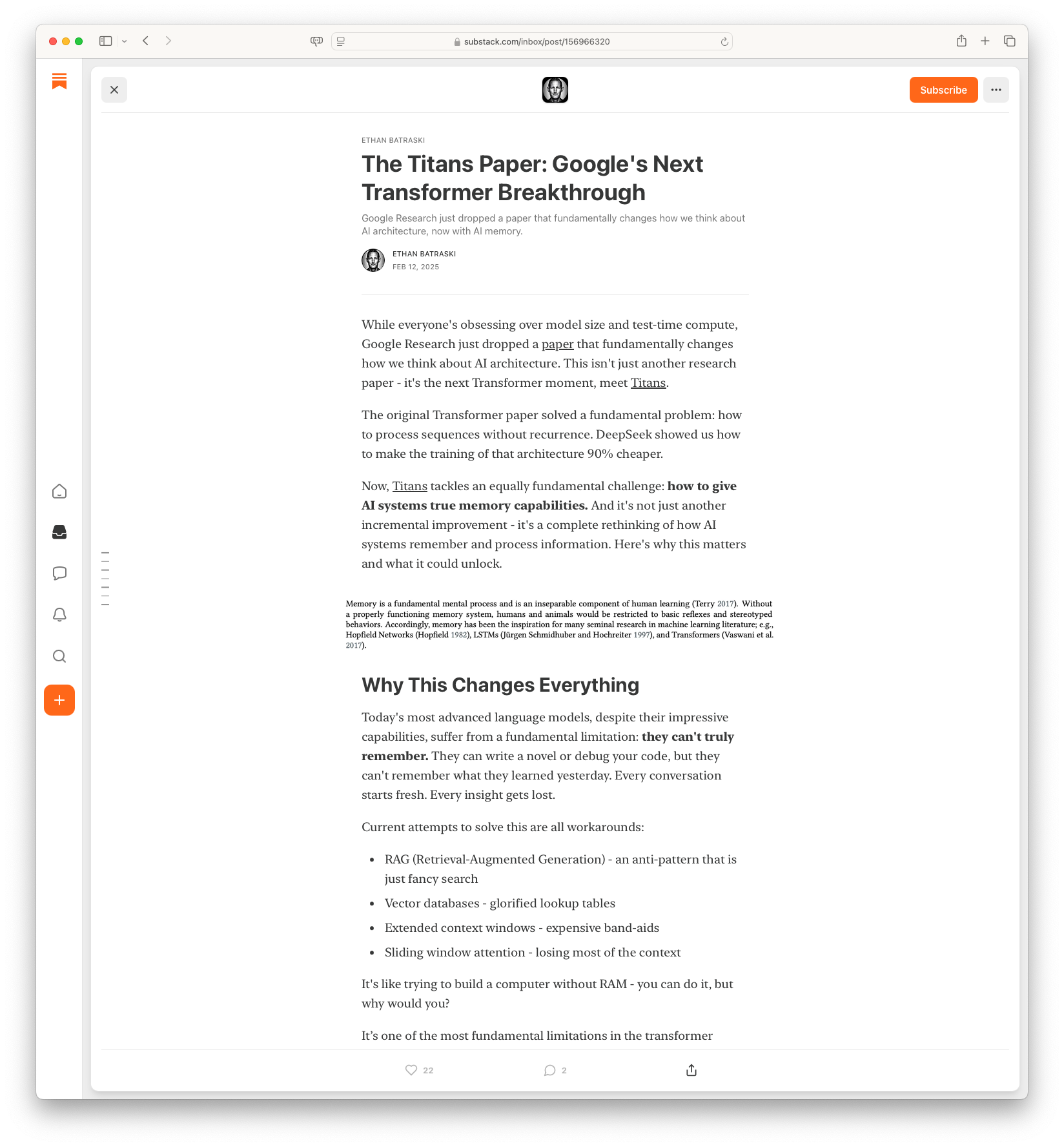 The Titans Paper: Google's Next Transformer Breakthrough