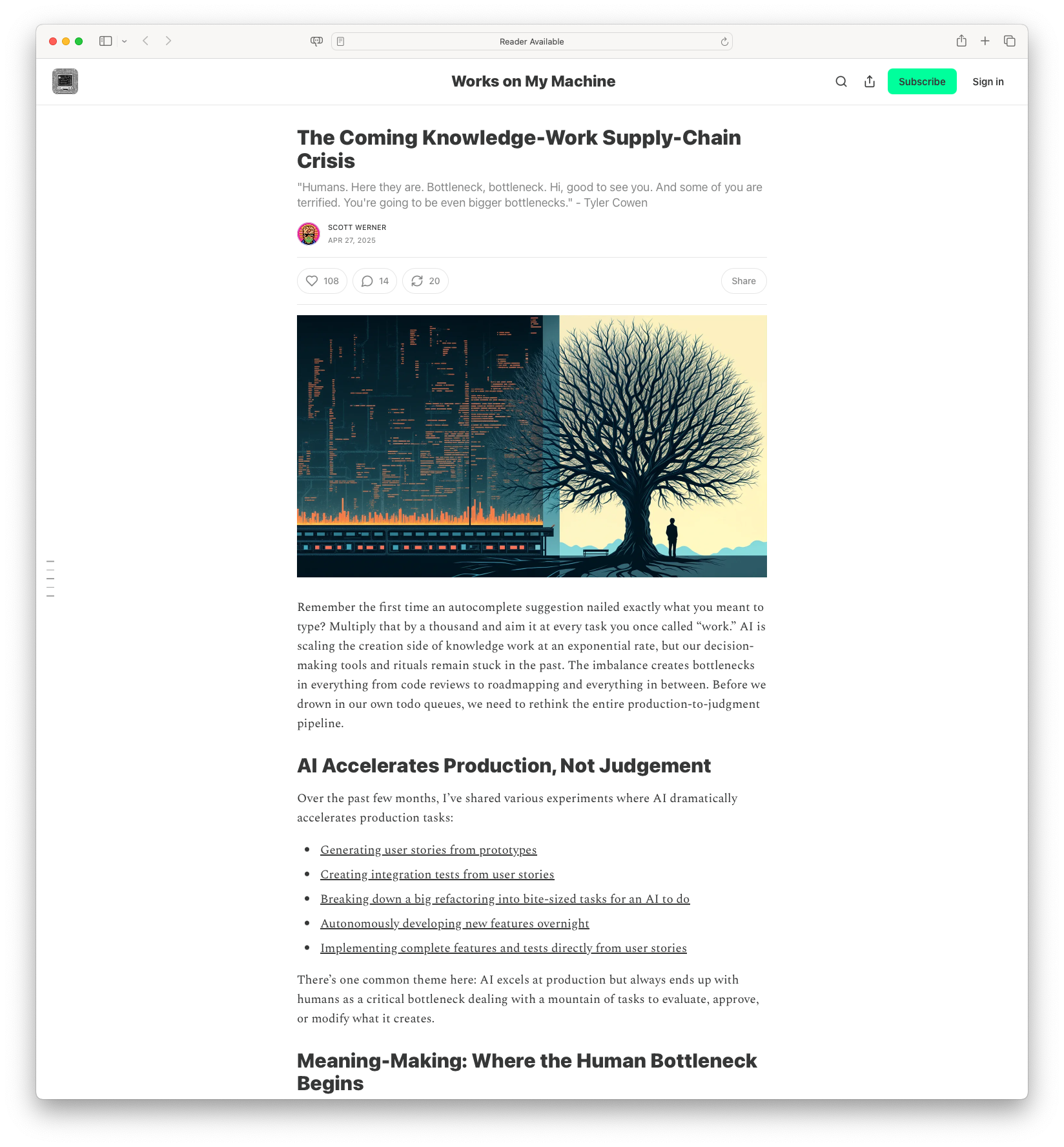 The Coming Knowledge-Work Supply-Chain Crisis