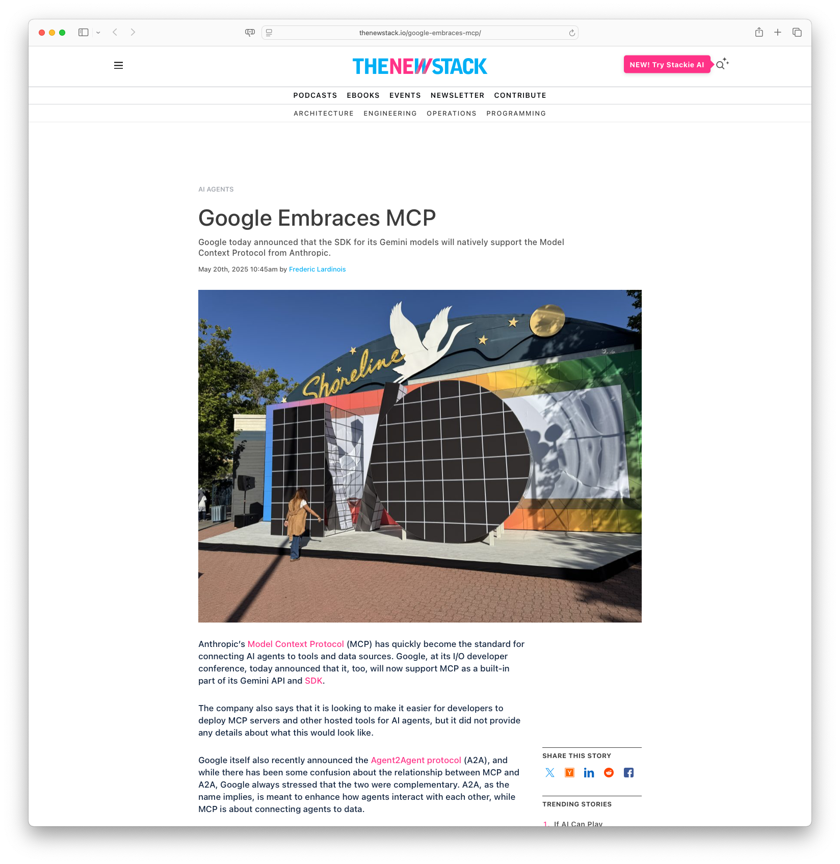 Google Embraces MCP