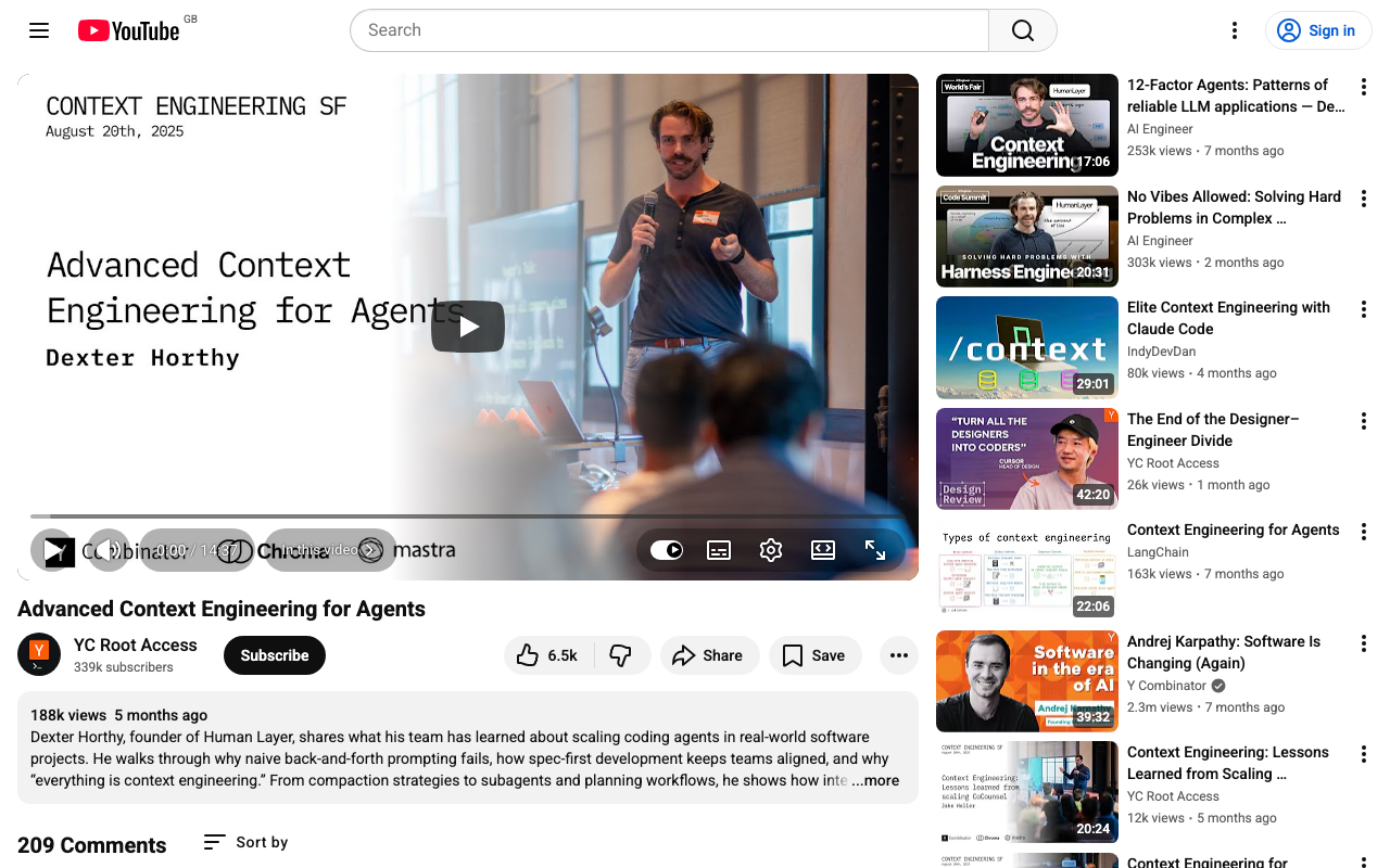 Advanced Context Engineering for Agents