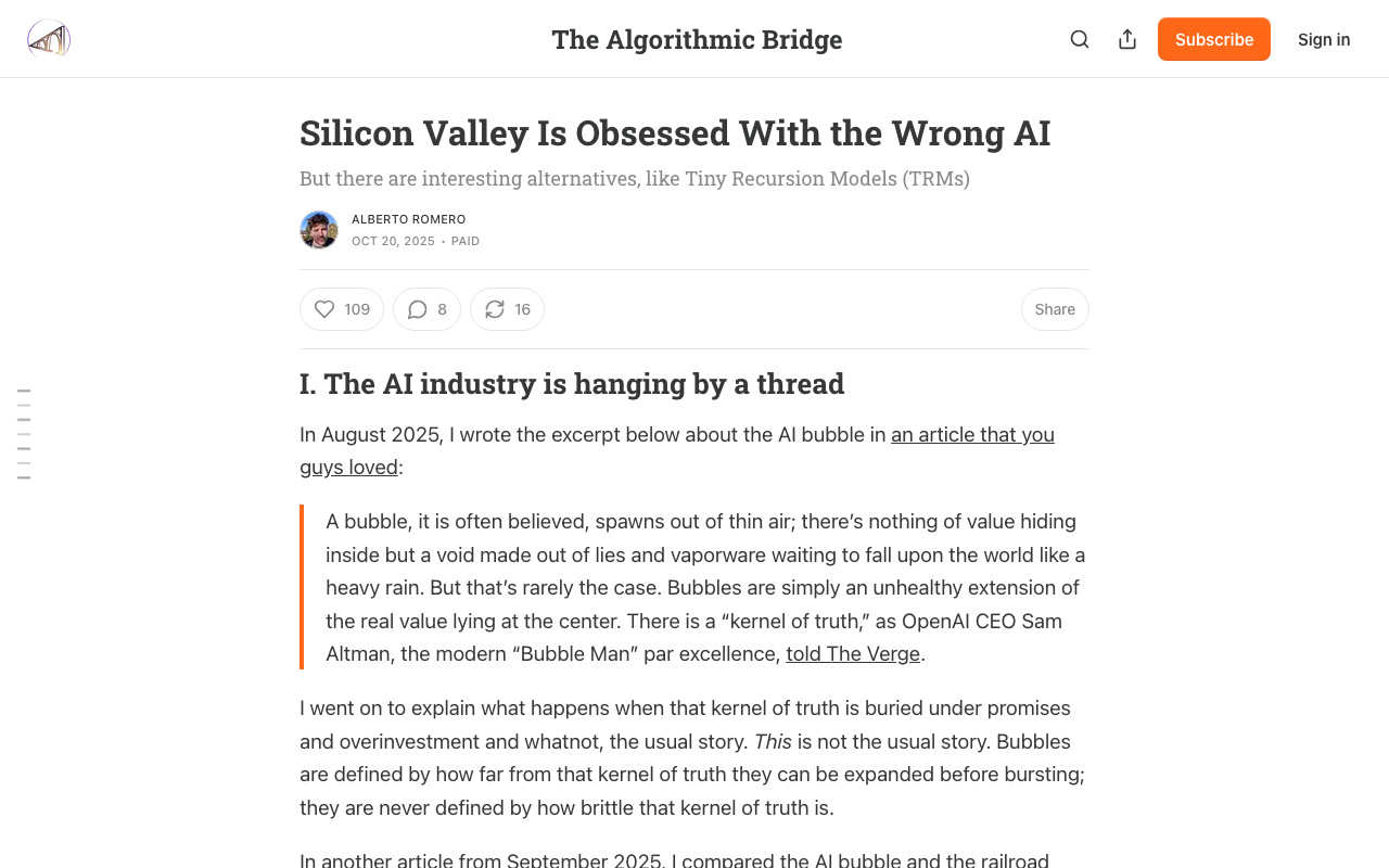 Silicon Valley Is Obsessed With the Wrong AI